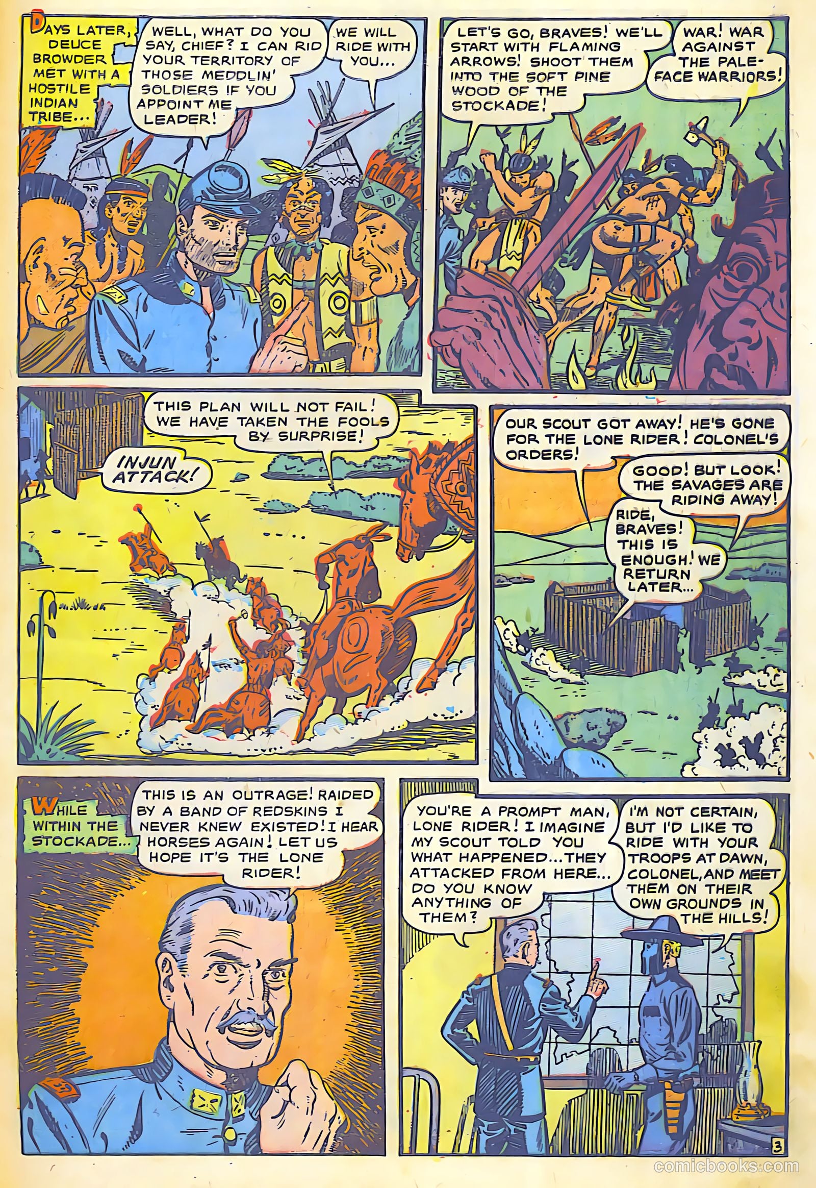 The Lone Rider #7 (1950) — page 26 of 31