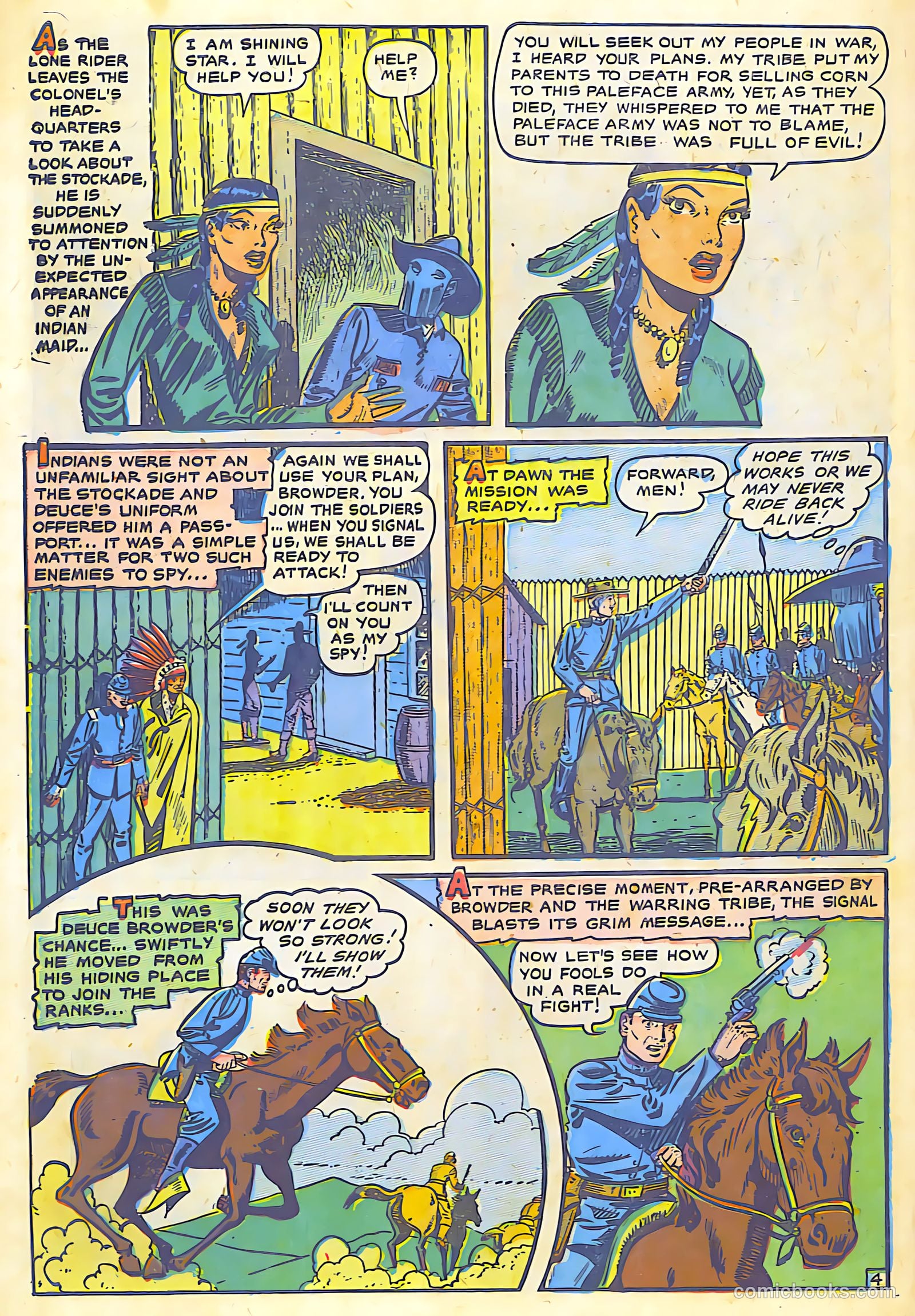 The Lone Rider #7 (1950) — page 27 of 31