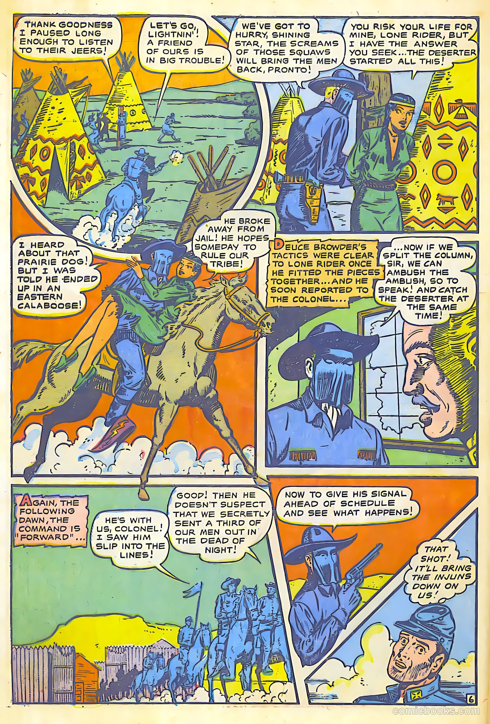The Lone Rider #7 (1950) — page 29 of 31