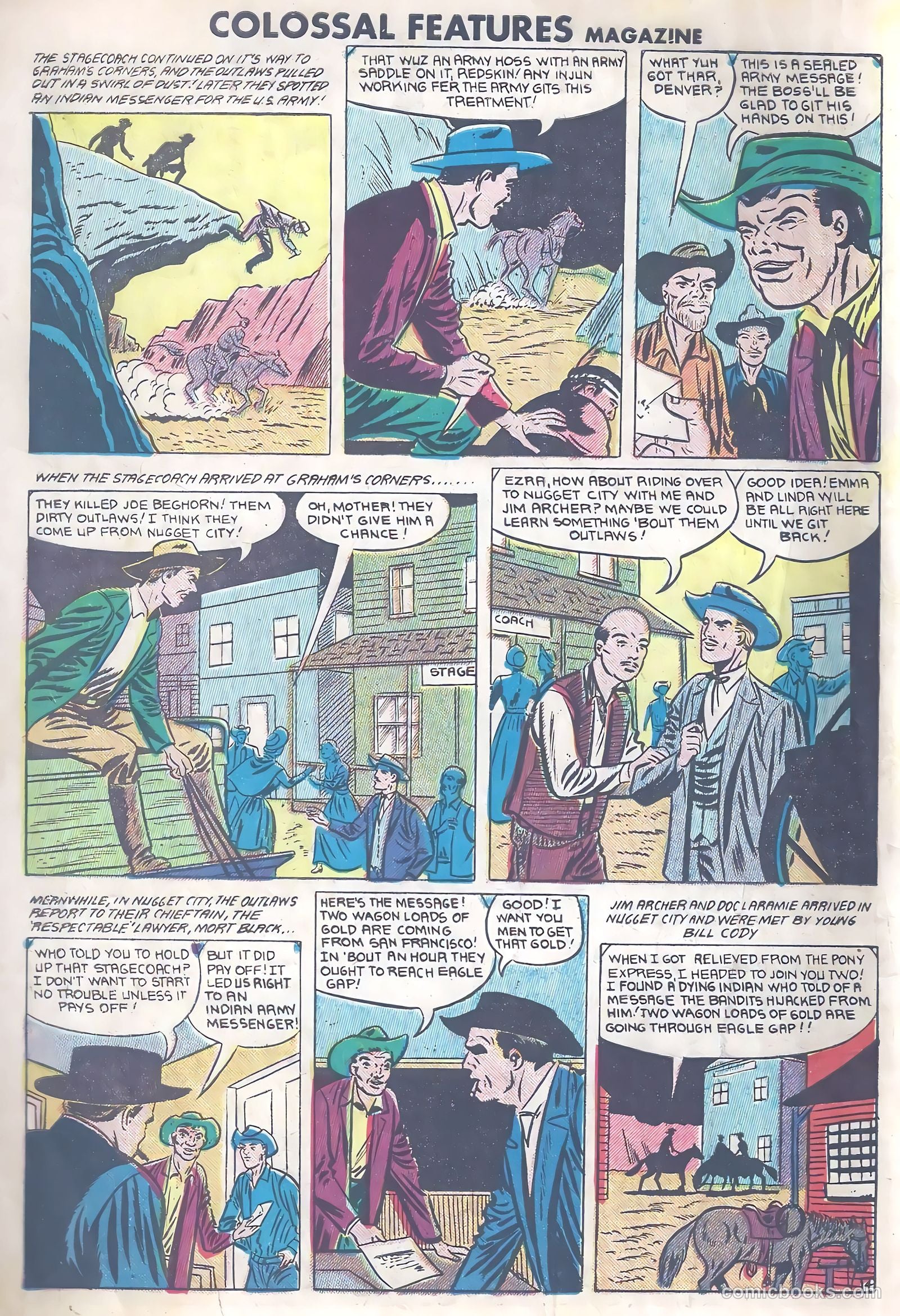 Colossal Features Magazine #1 (1950) — page 6 of 36