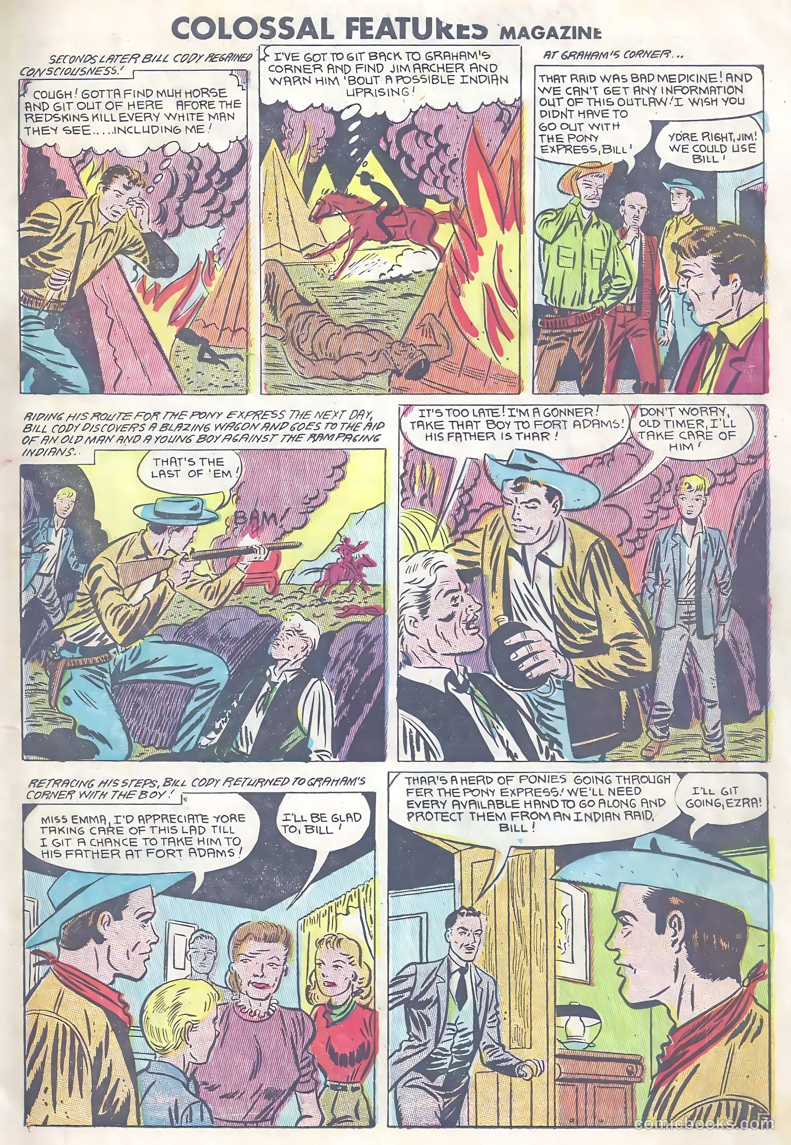 Colossal Features Magazine #1 (1950) — page 9 of 36