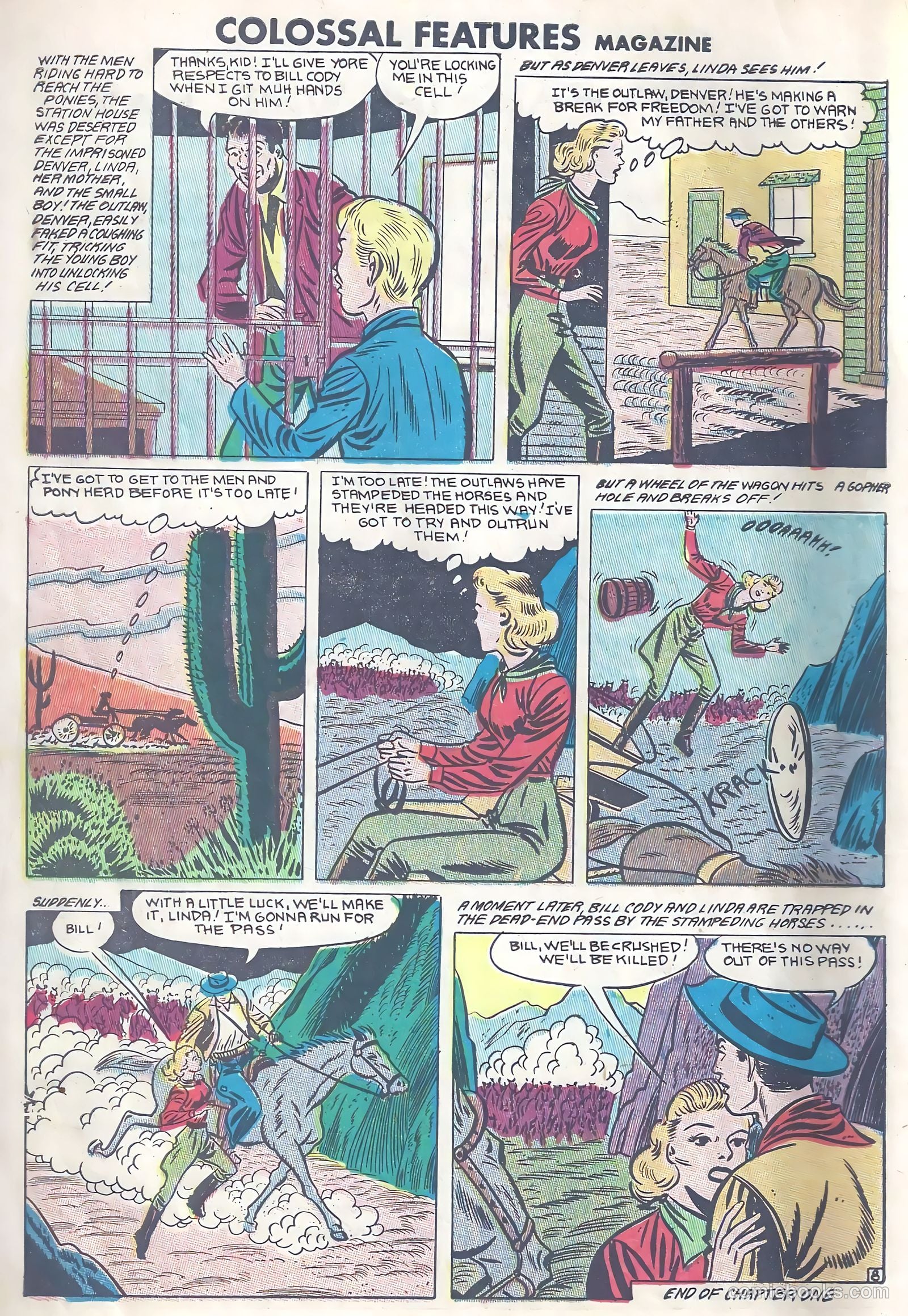 Colossal Features Magazine #1 (1950) — page 10 of 36