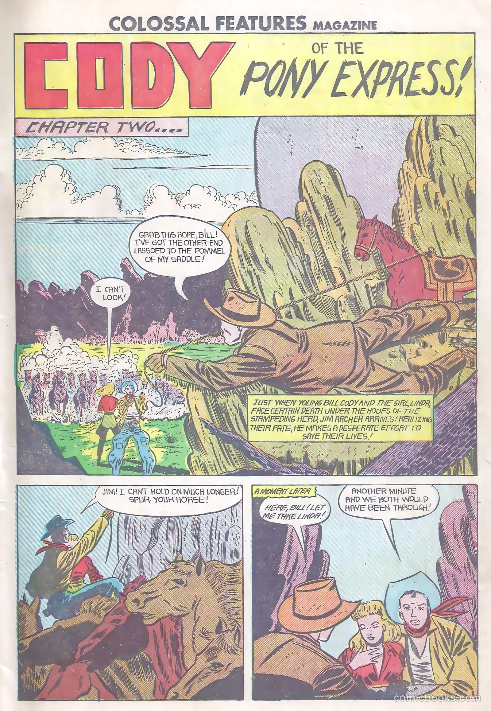 Colossal Features Magazine #1 (1950) — page 13 of 36