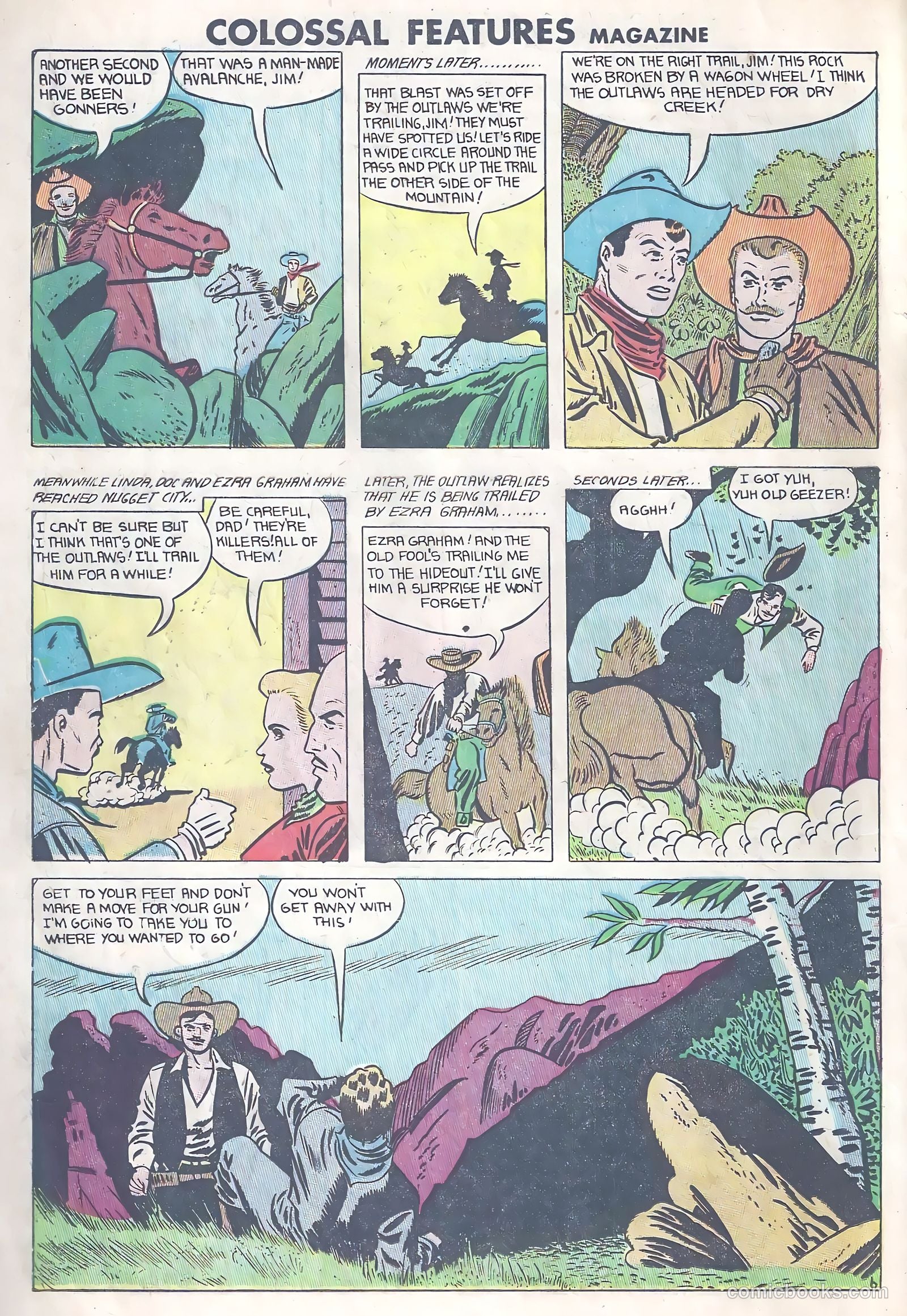 Colossal Features Magazine #1 (1950) — page 18 of 36