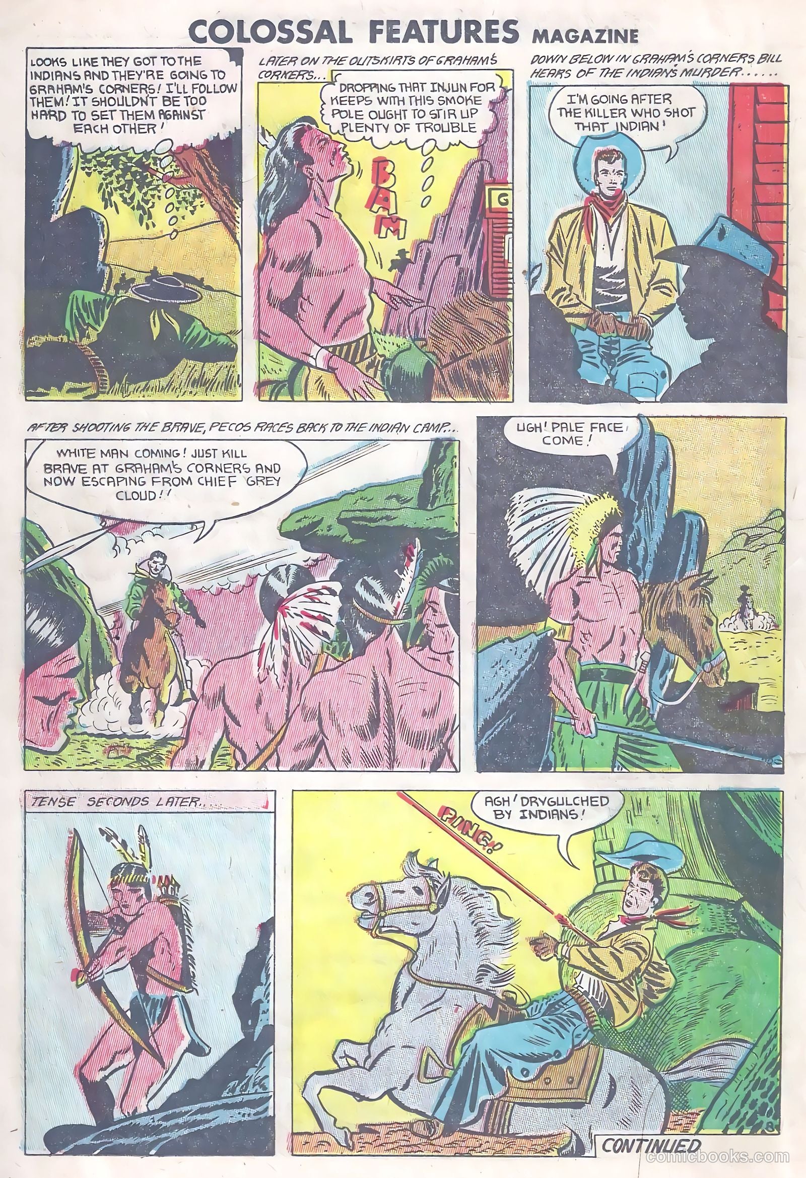Colossal Features Magazine #1 (1950) — page 20 of 36