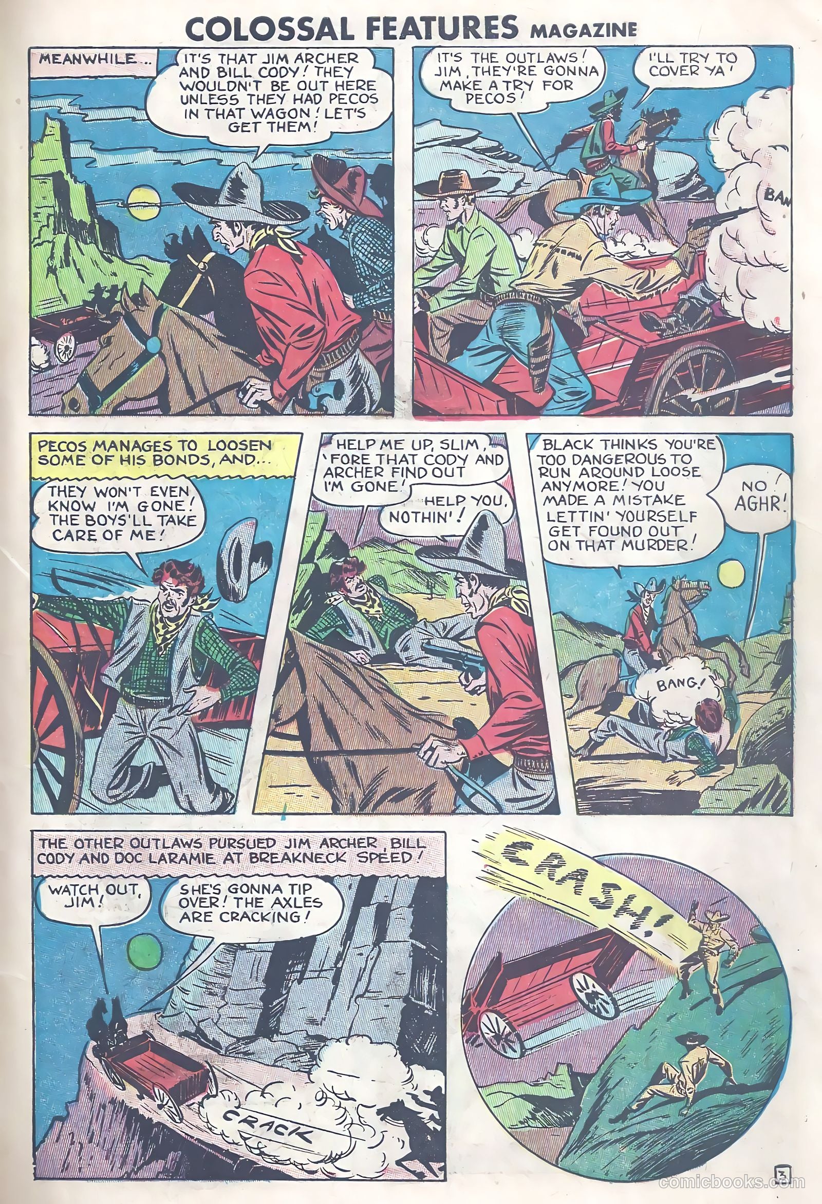Colossal Features Magazine #1 (1950) — page 27 of 36