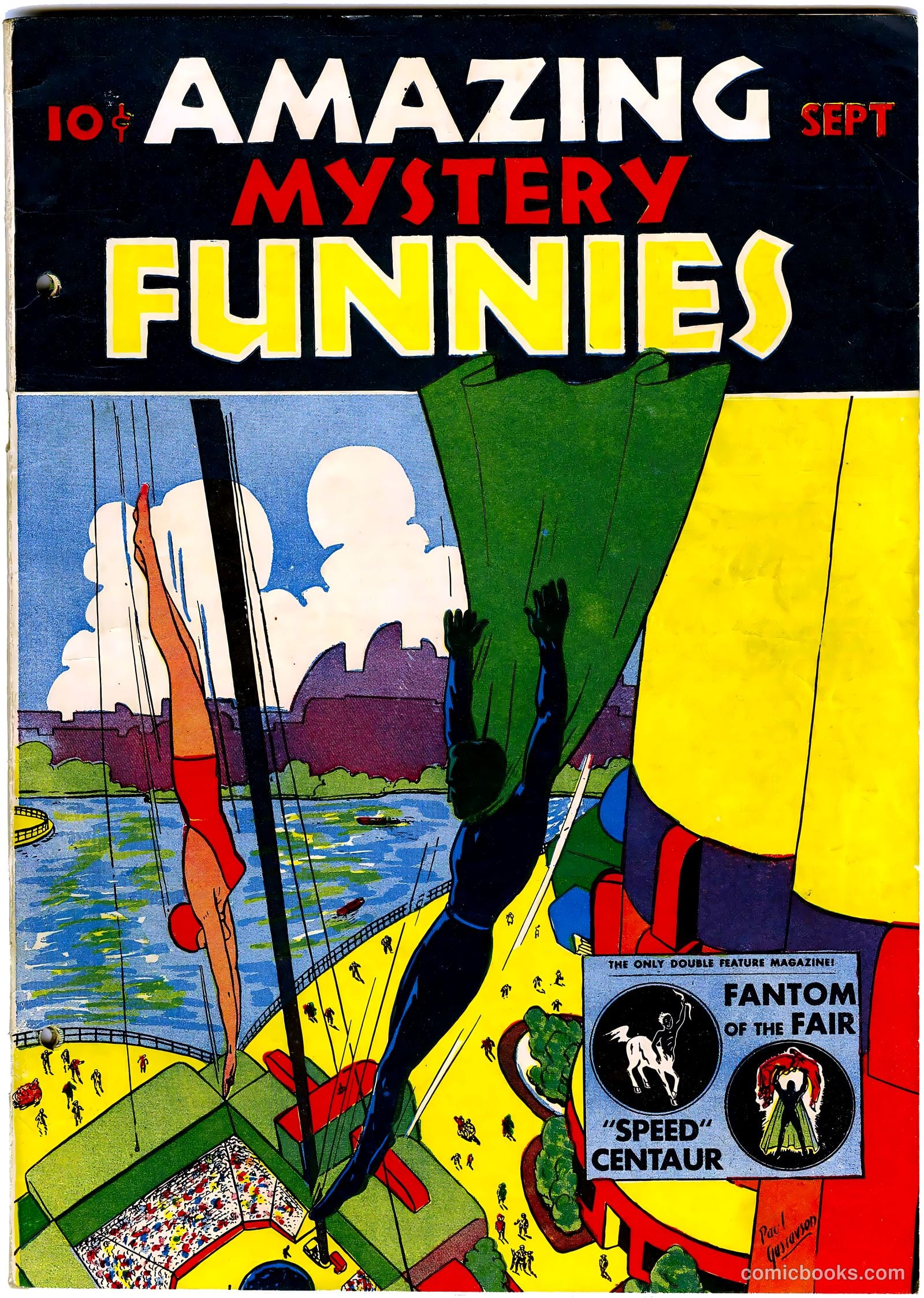 Amazing Mystery Funnies #13 (1938) — page 2 of 53