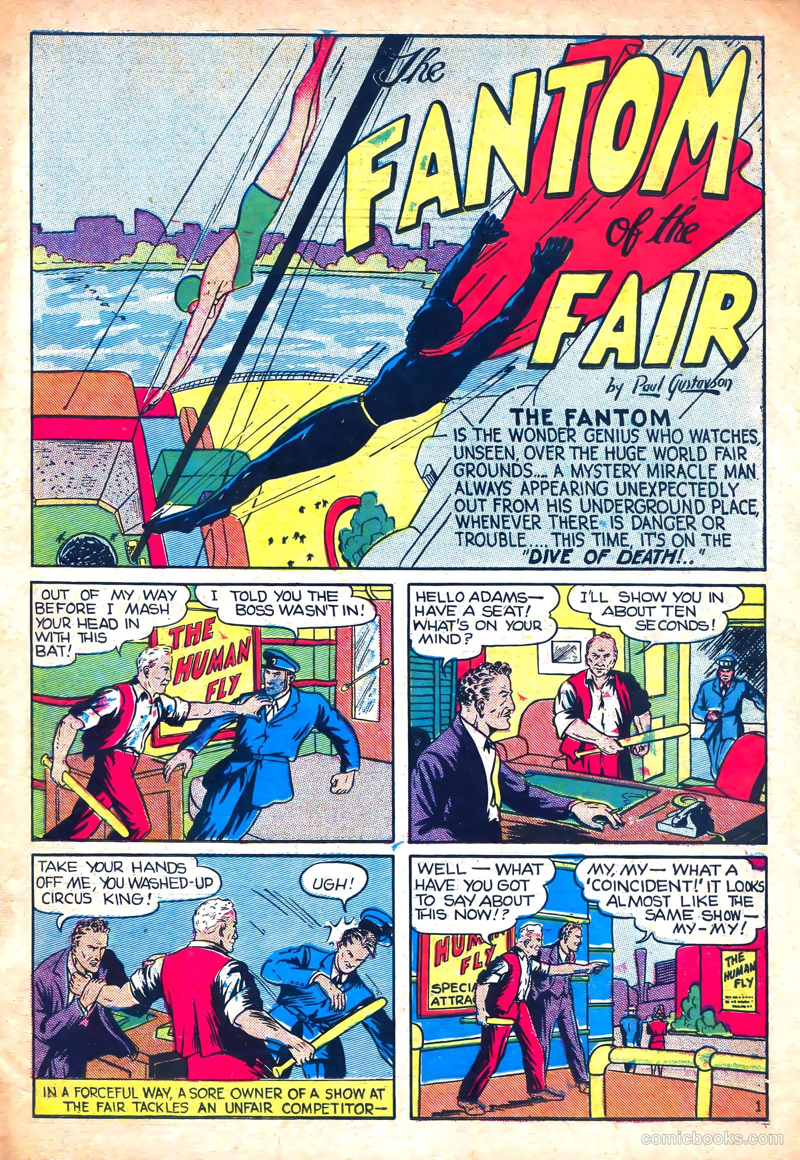 Amazing Mystery Funnies #13 (1938) — page 4 of 53