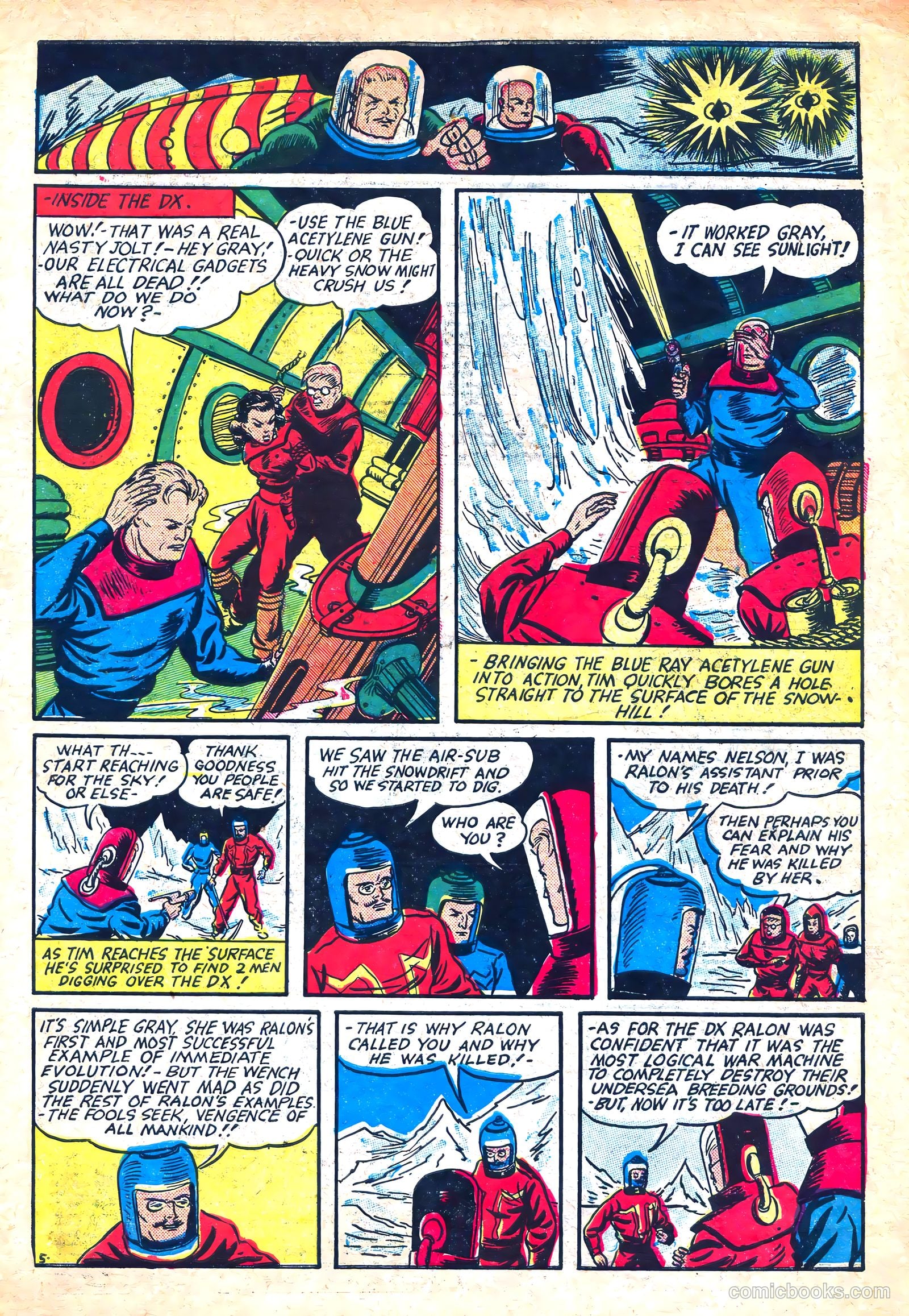 Amazing Mystery Funnies #13 (1938) — page 16 of 53