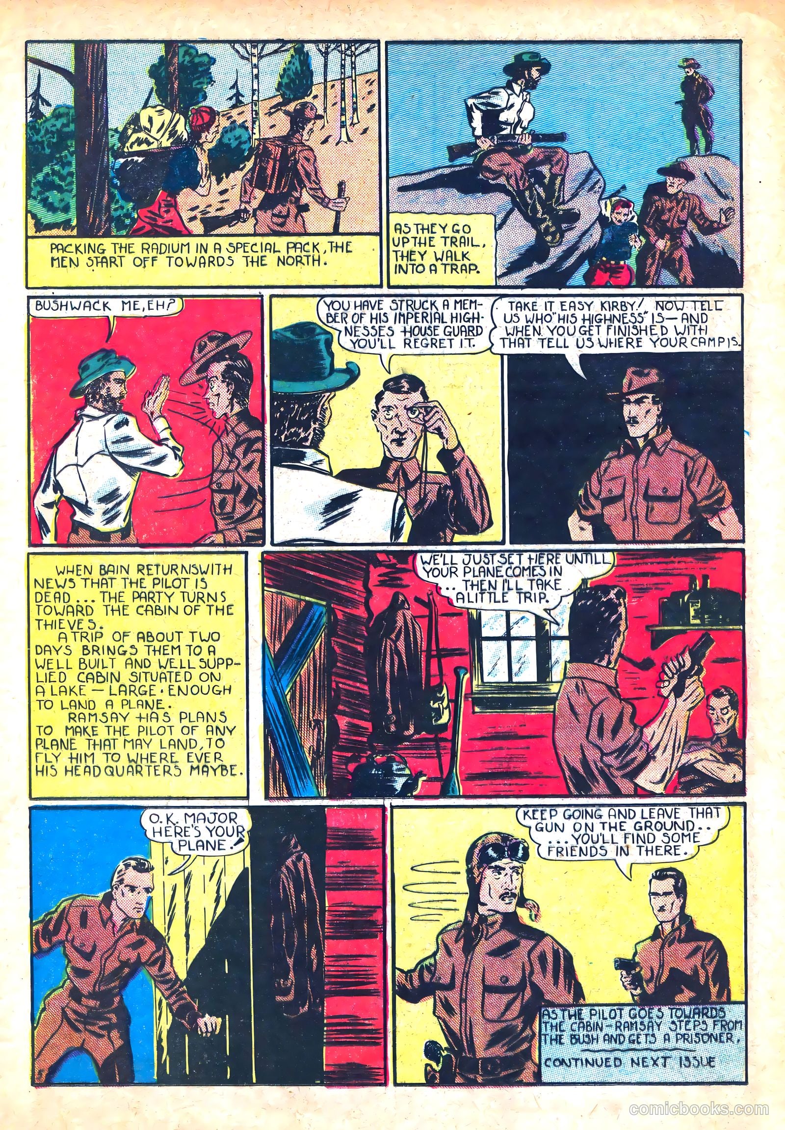Amazing Mystery Funnies #13 (1938) — page 22 of 53