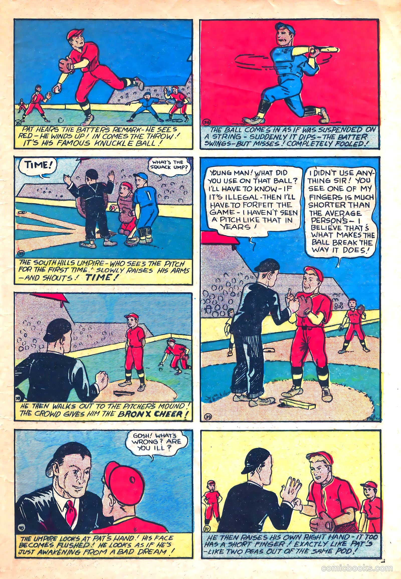Amazing Mystery Funnies #13 (1938) — page 50 of 53