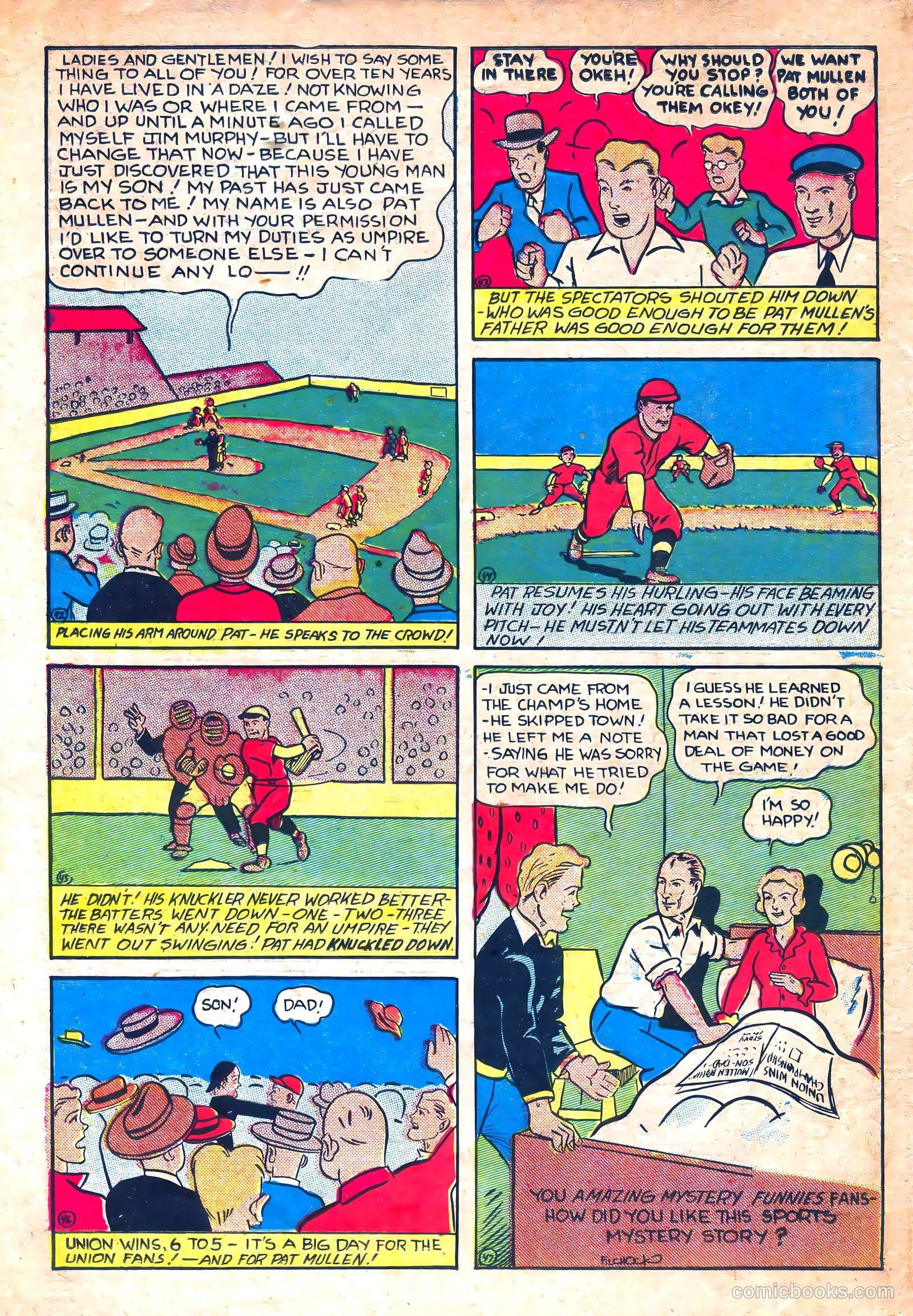 Amazing Mystery Funnies #13 (1938) — page 51 of 53
