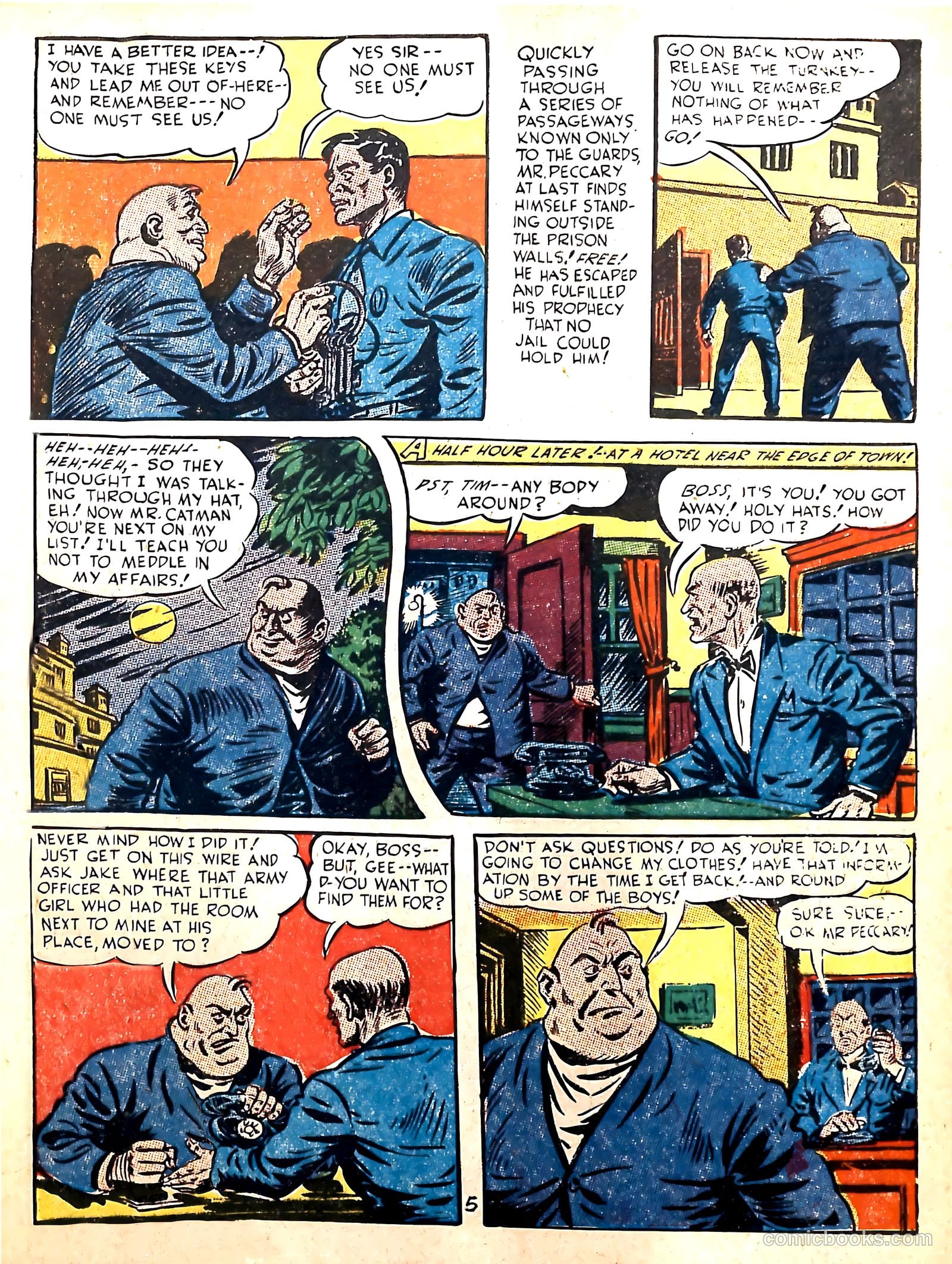 Cat-Man Comics #21 (1941) — page 7 of 60