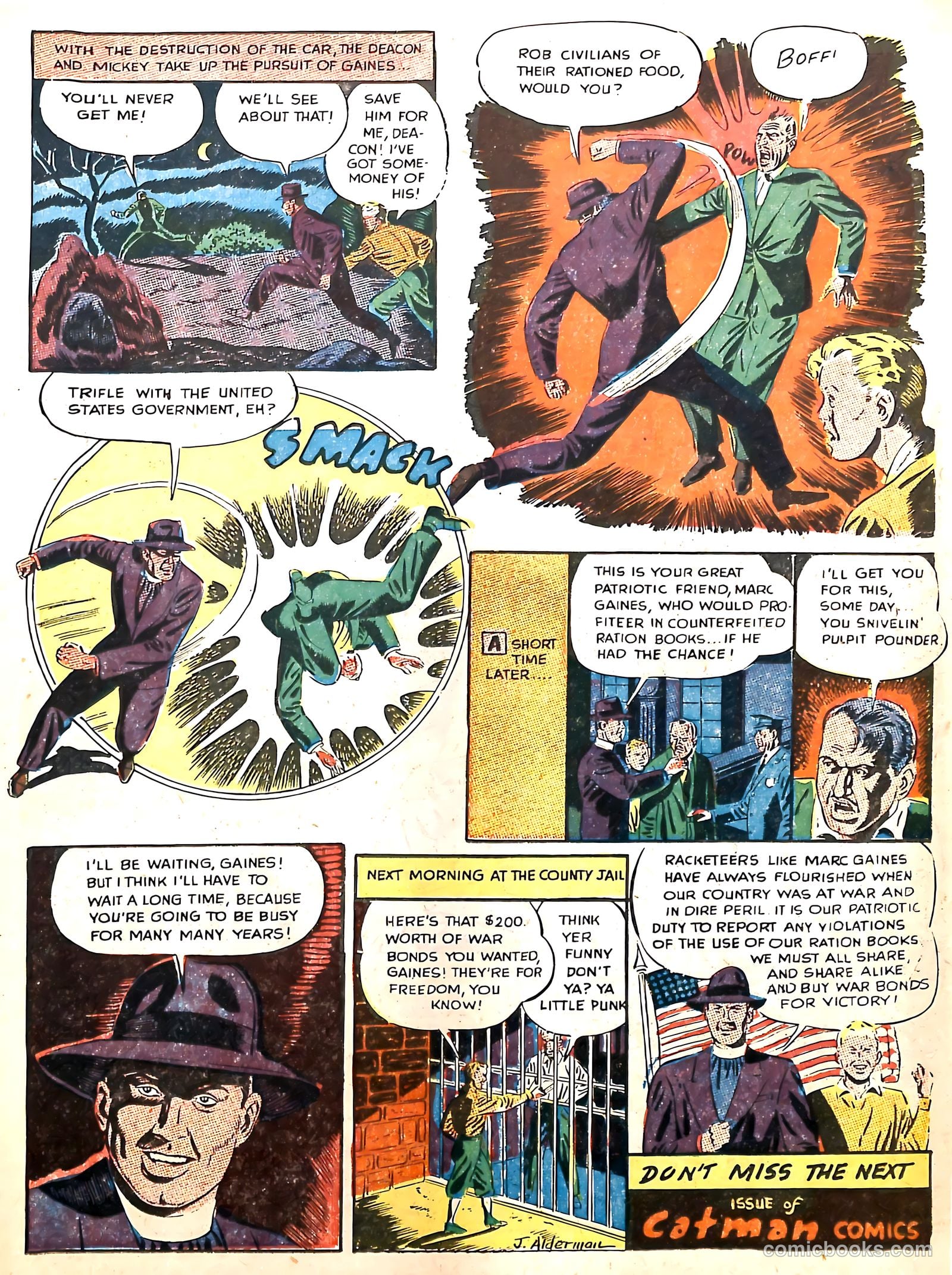 Cat-Man Comics #21 (1941) — page 19 of 60