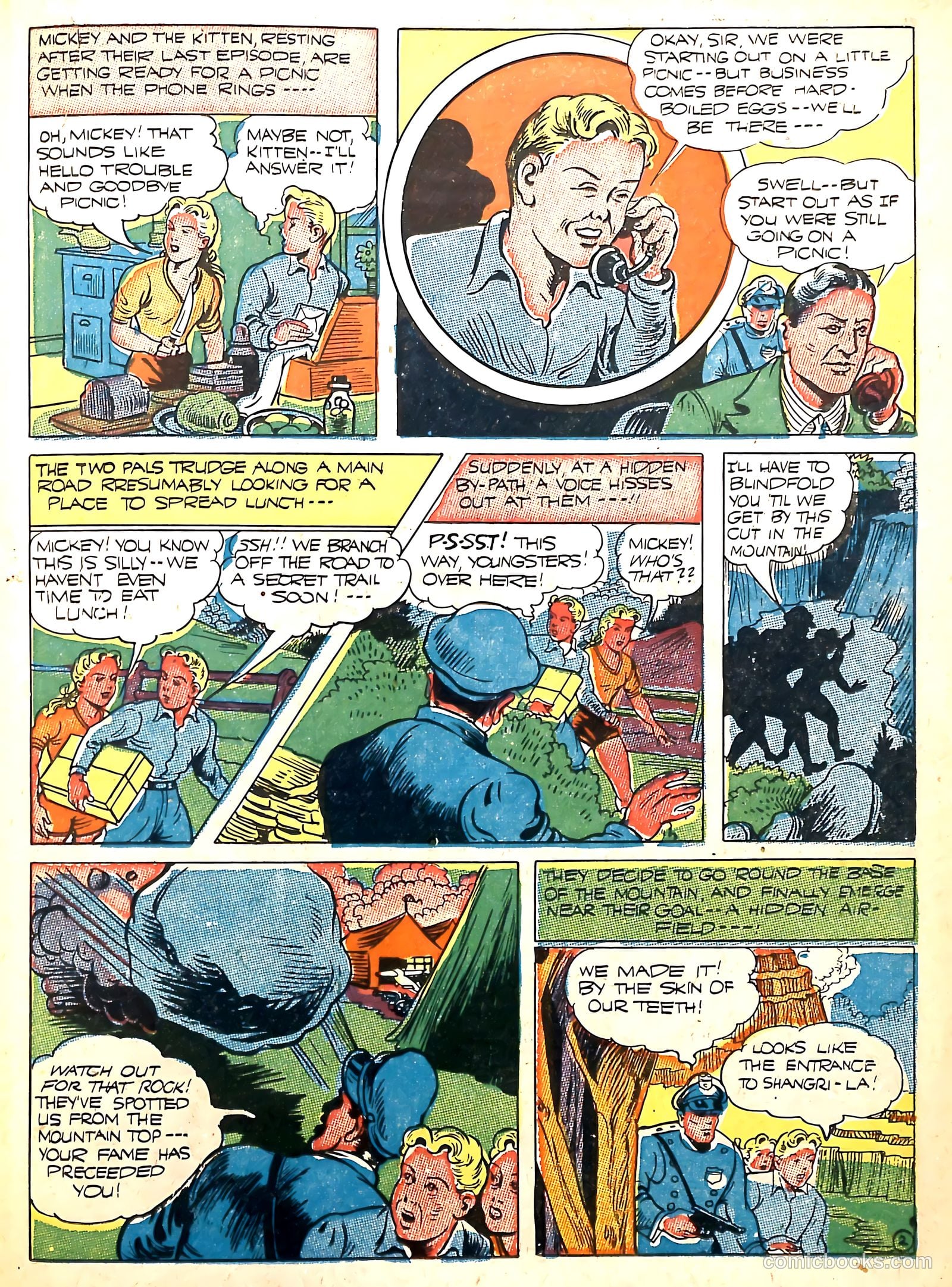 Cat-Man Comics #21 (1941) — page 35 of 60