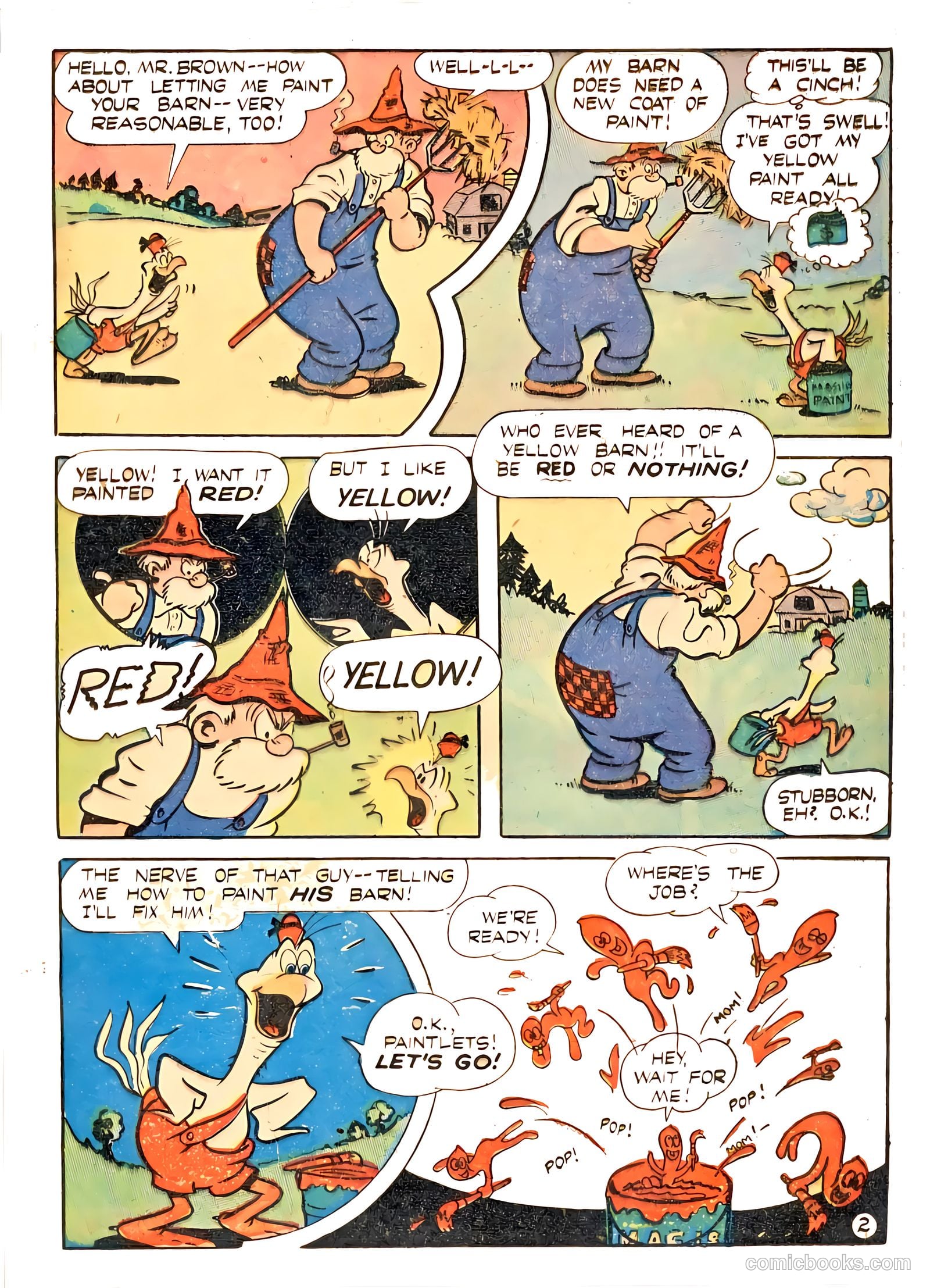 Frisky Fables v5 #1 — page 35 of 48