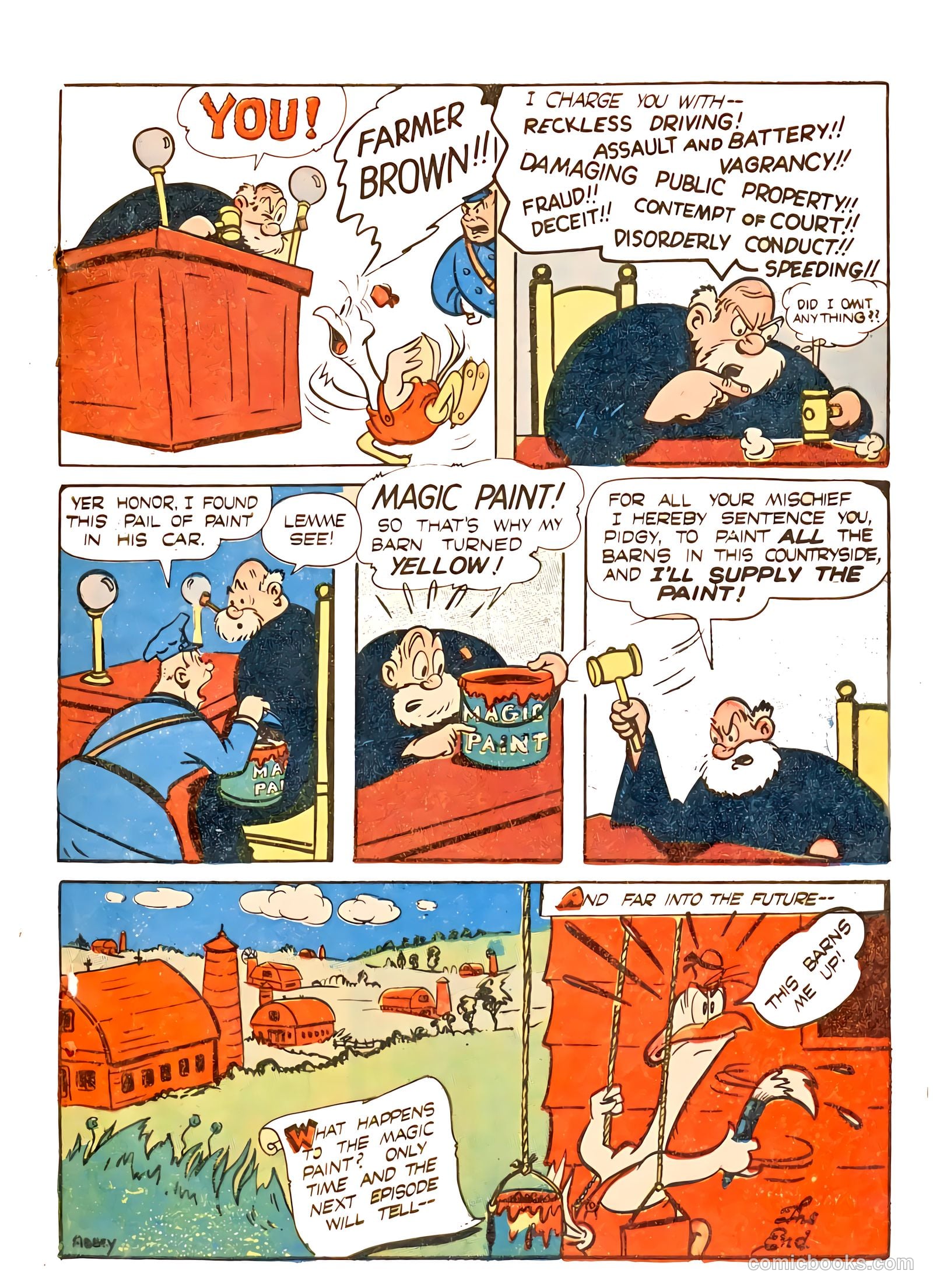 Frisky Fables v5 #1 — page 39 of 48