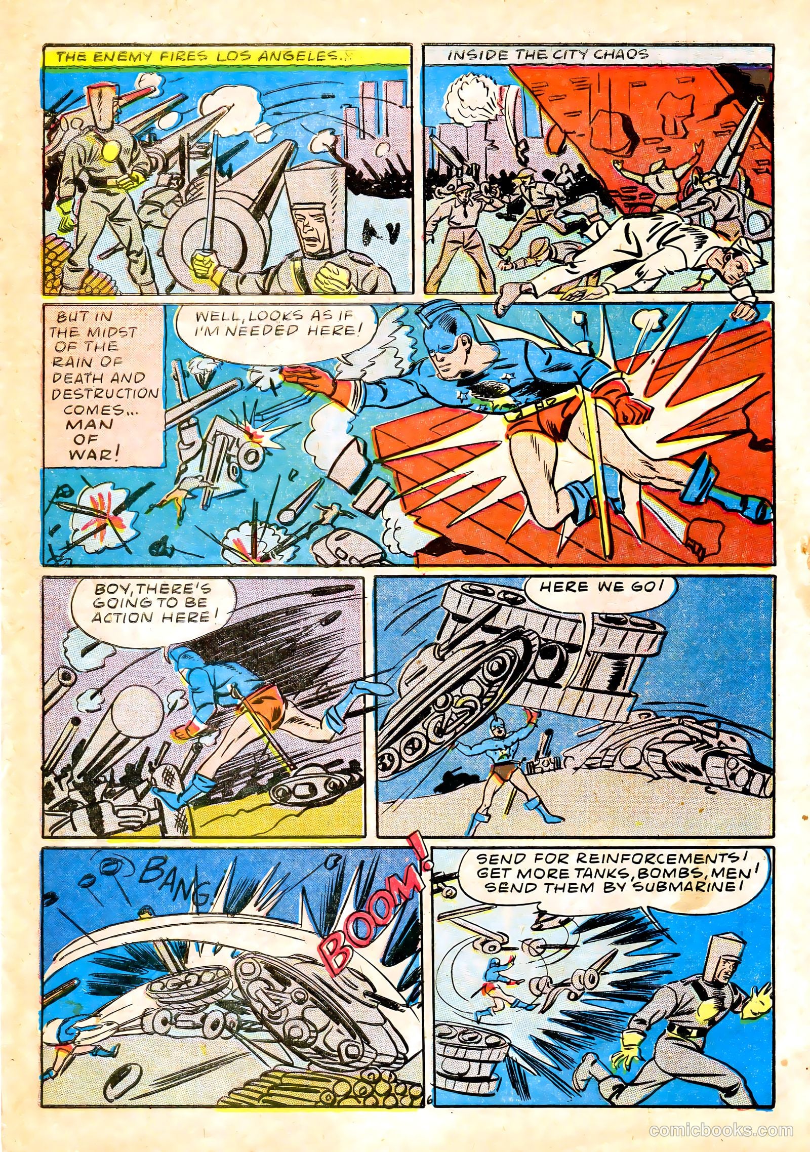 Liberty Guards Comics #nn (1942) — page 8 of 68