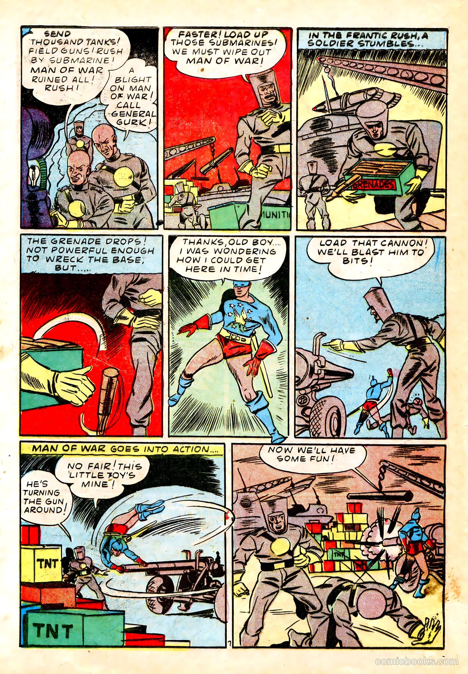 Liberty Guards Comics #nn (1942) — page 9 of 68
