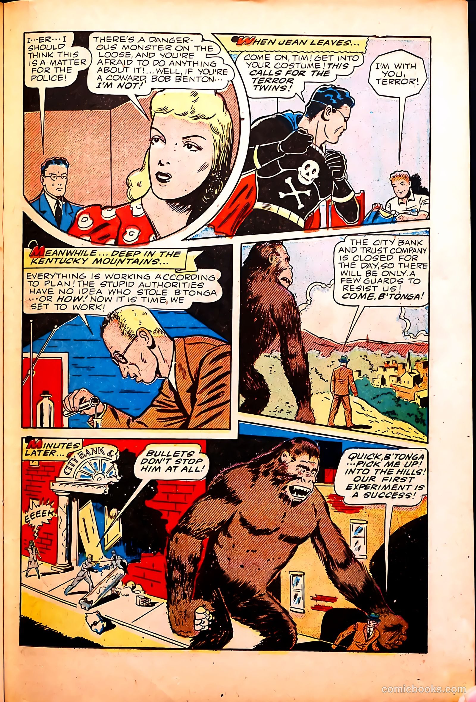 The Black Terror #10 (1942) — page 33 of 52