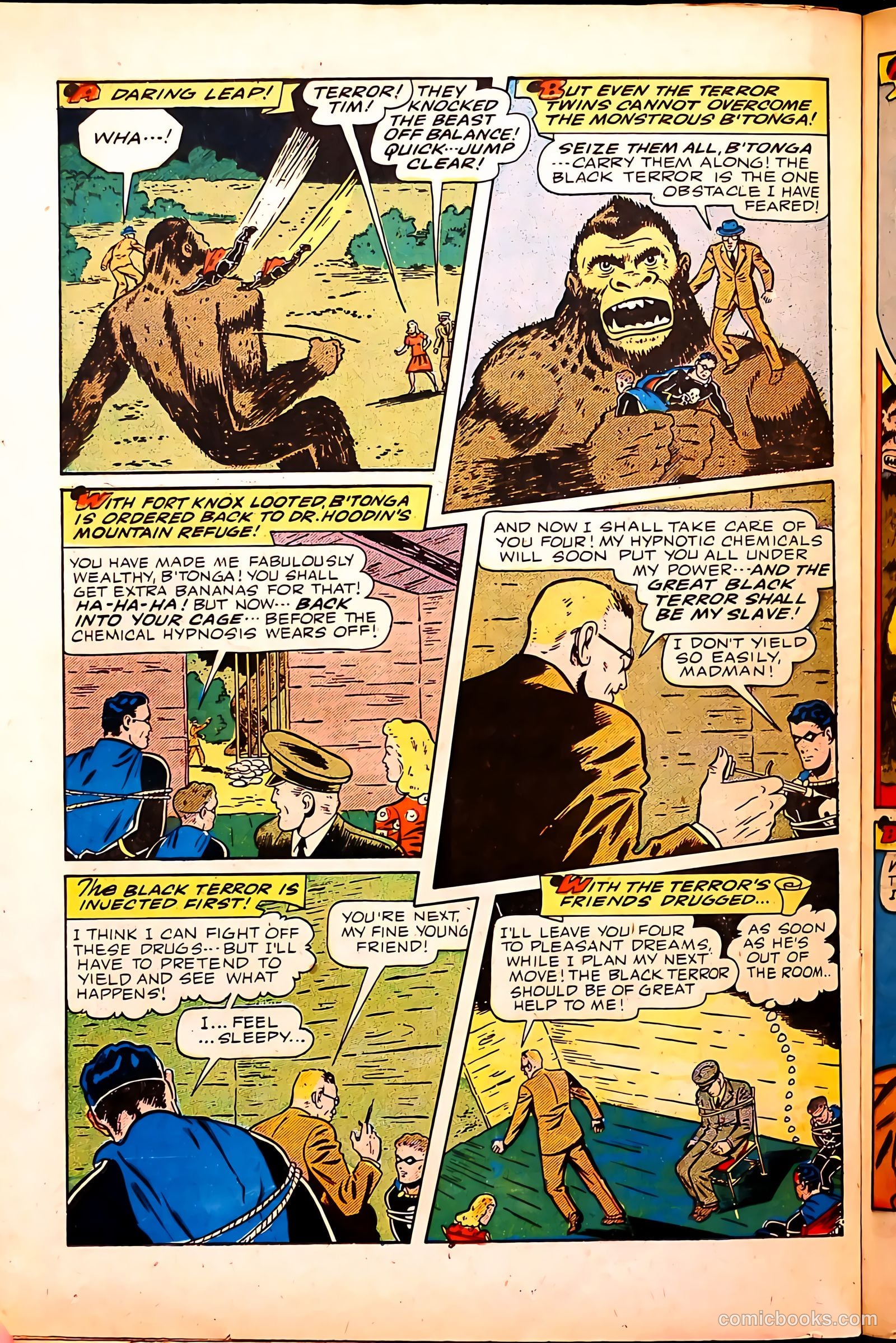 The Black Terror #10 (1942) — page 36 of 52