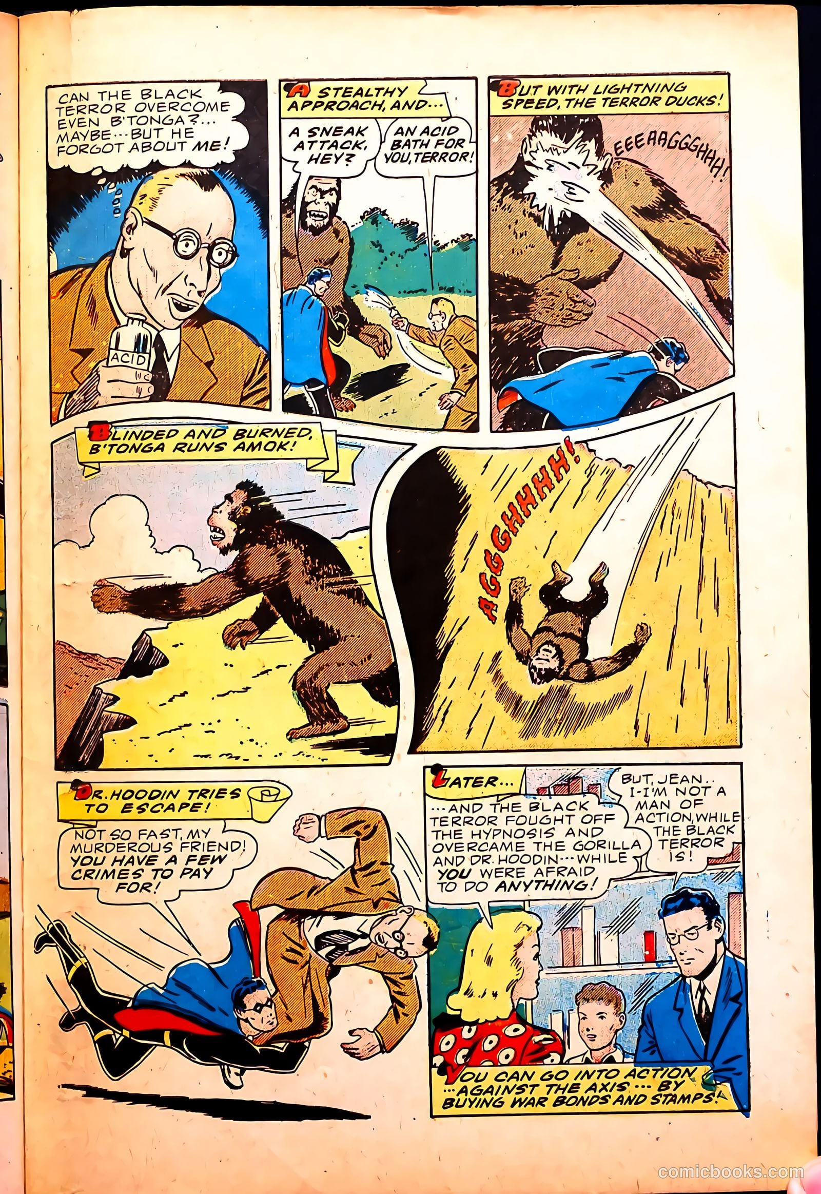 The Black Terror #10 (1942) — page 39 of 52