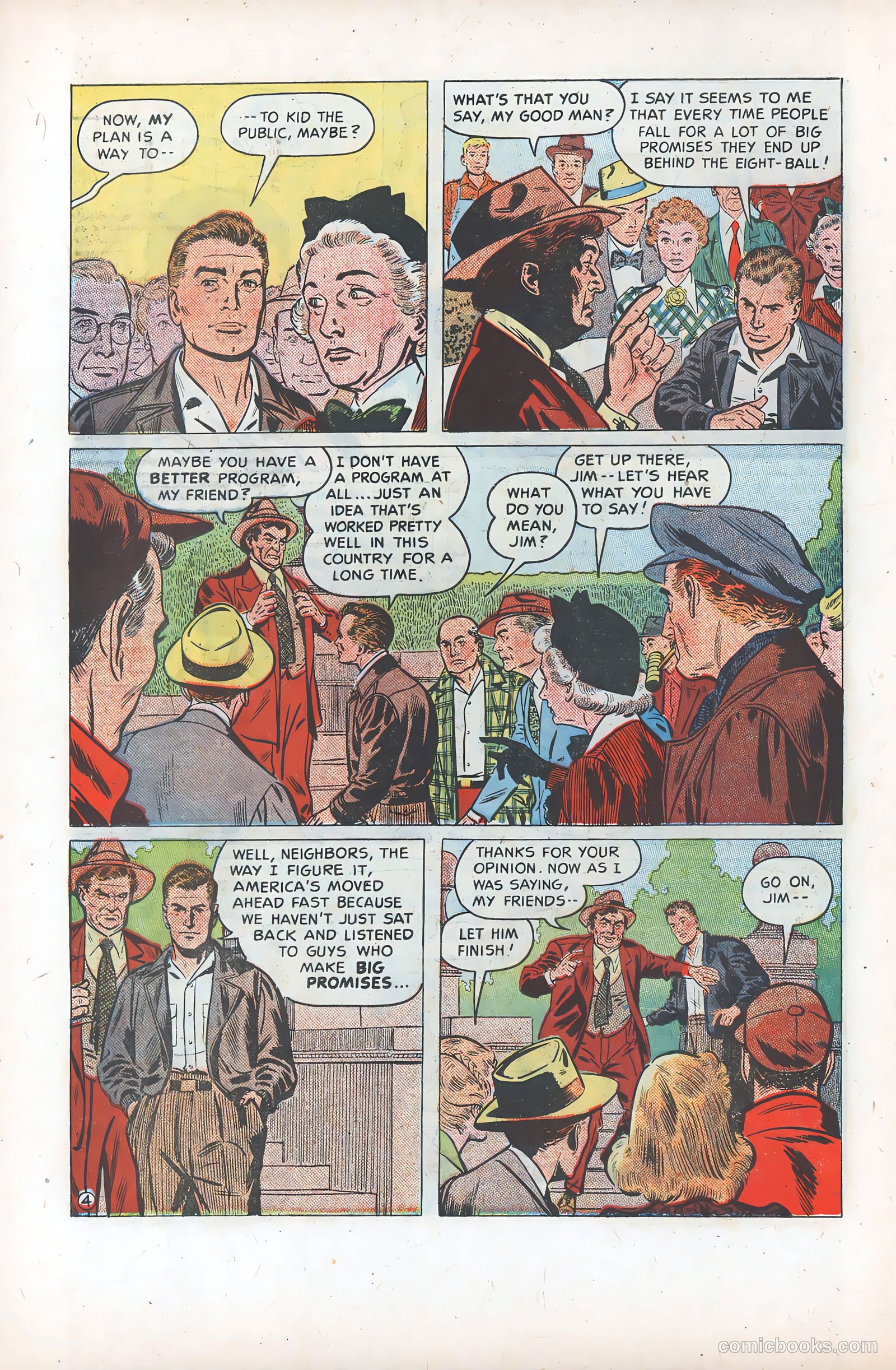 Watch Out for Big Talk! #nn (1950) — page 4 of 16