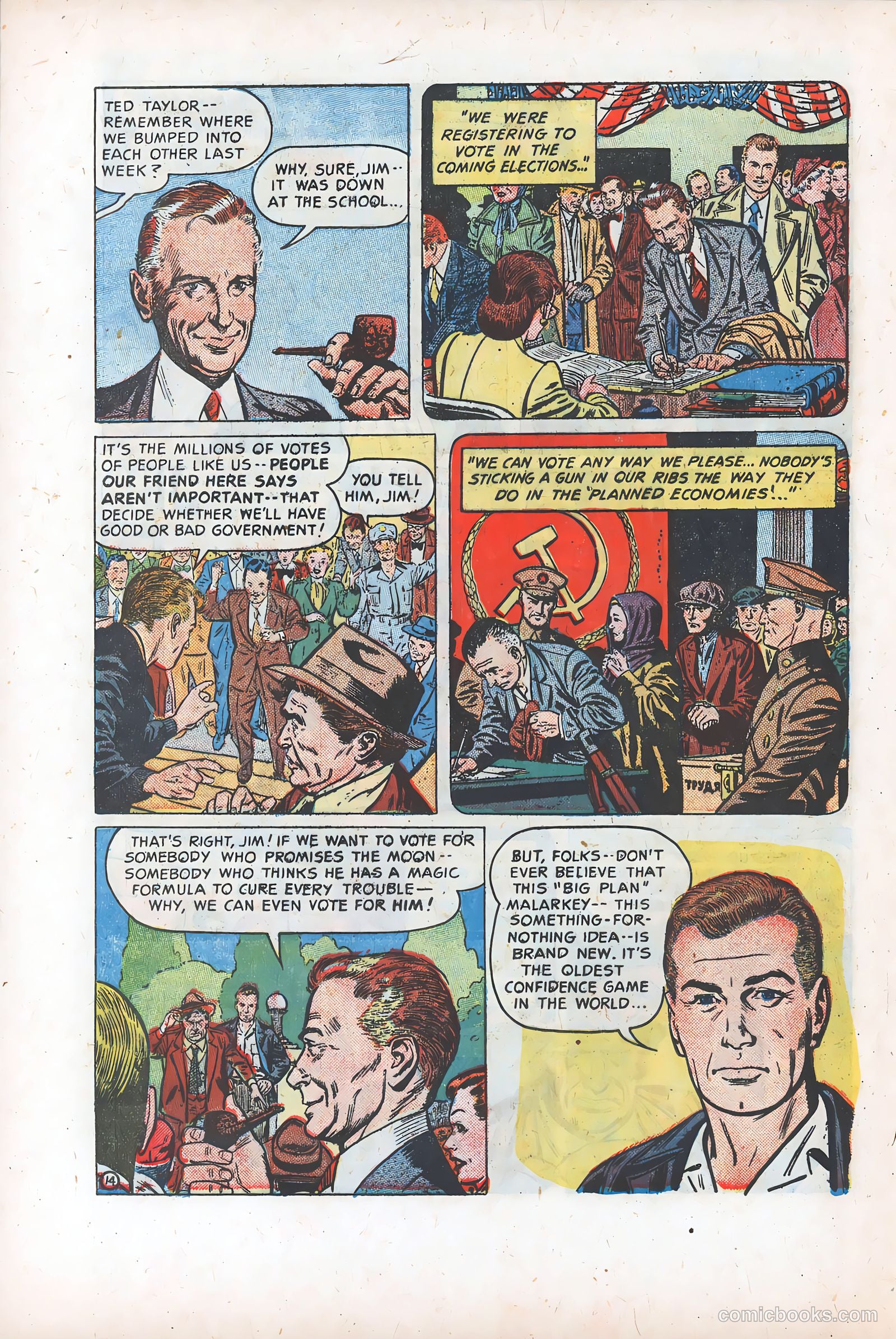 Watch Out for Big Talk! #nn (1950) — page 14 of 16