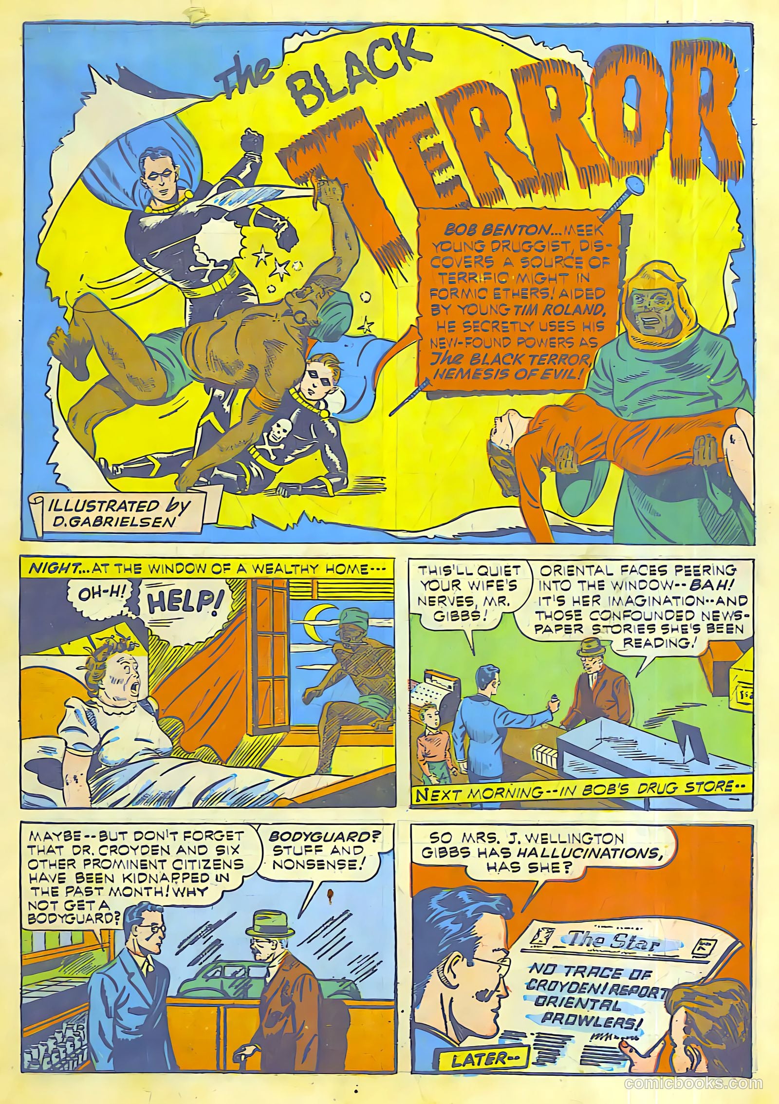 Exciting Comics #15 (1940) — page 2 of 66