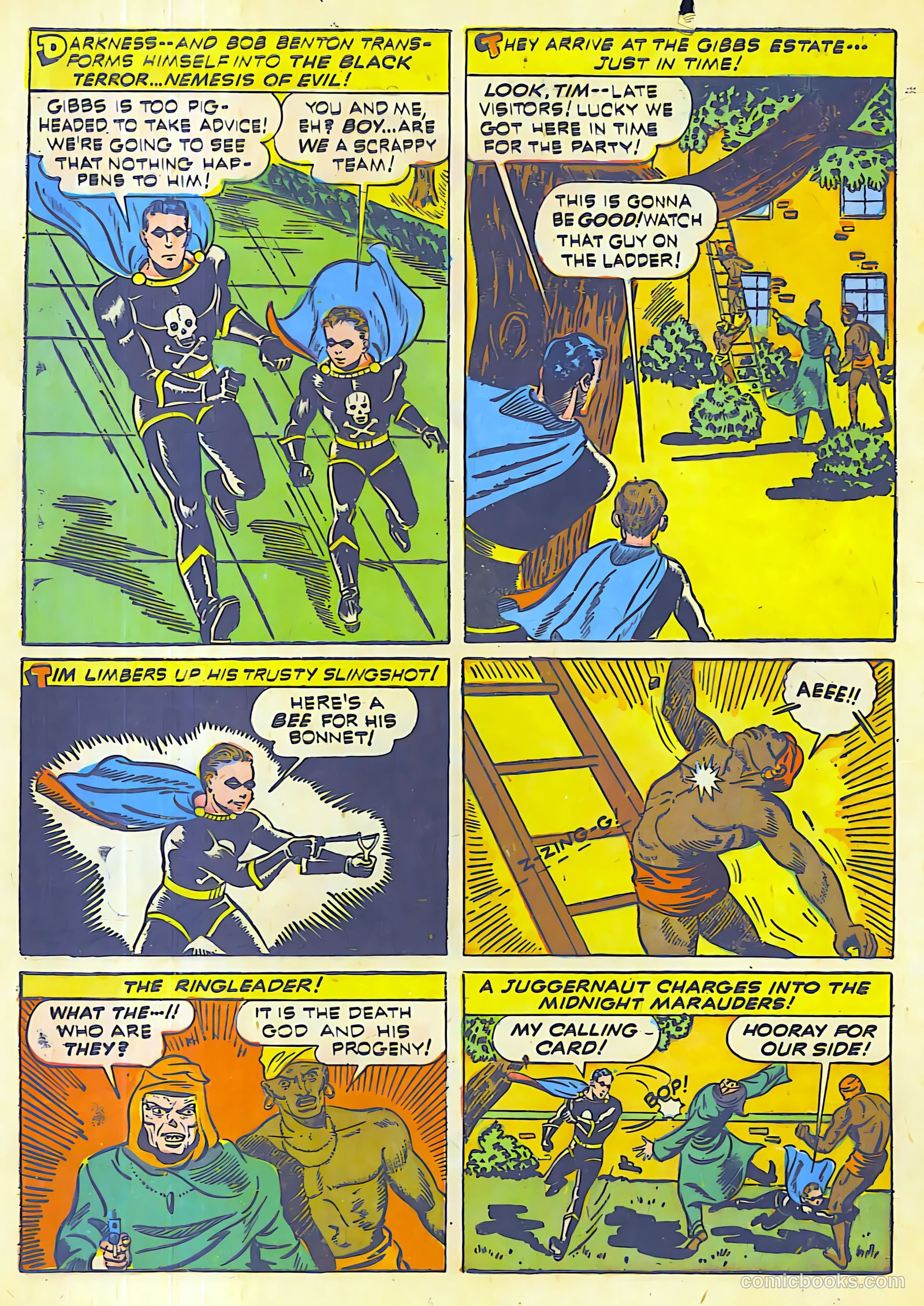 Exciting Comics #15 (1940) — page 3 of 66