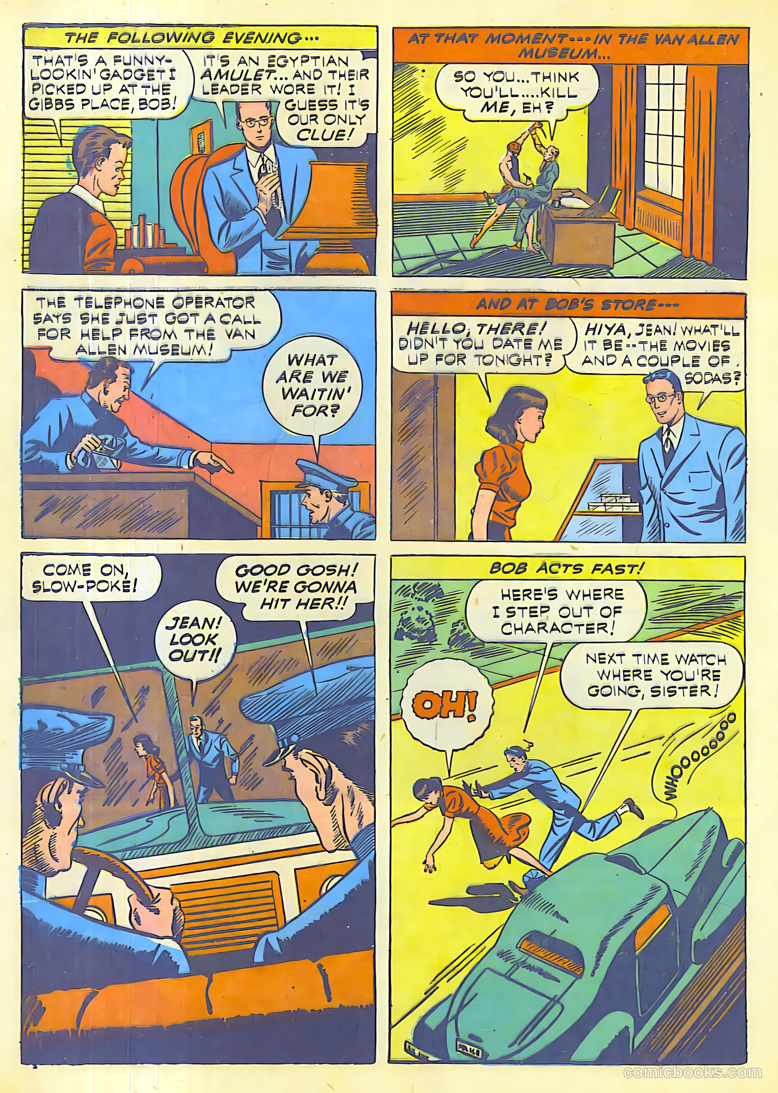Exciting Comics #15 (1940) — page 5 of 66