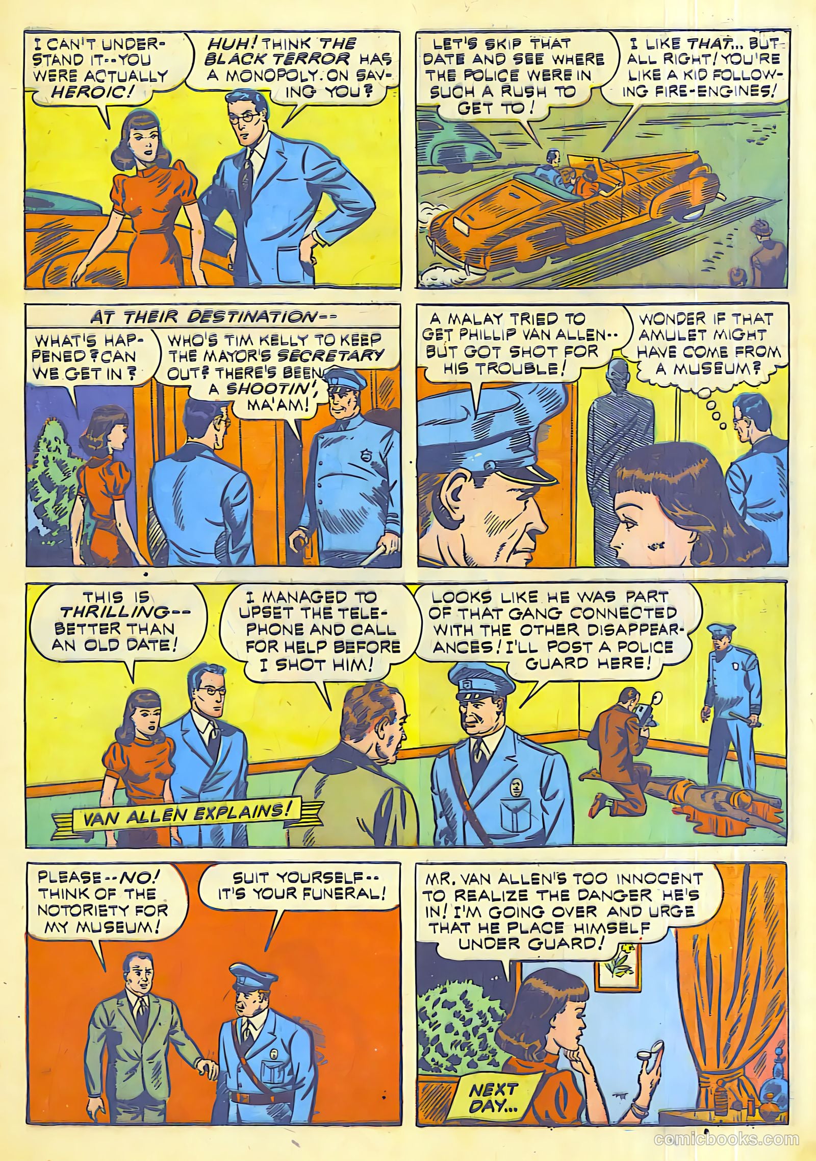 Exciting Comics #15 (1940) — page 6 of 66