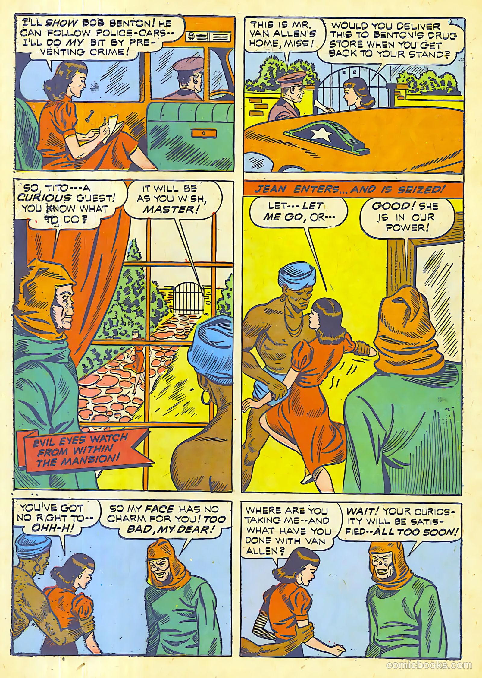 Exciting Comics #15 (1940) — page 7 of 66