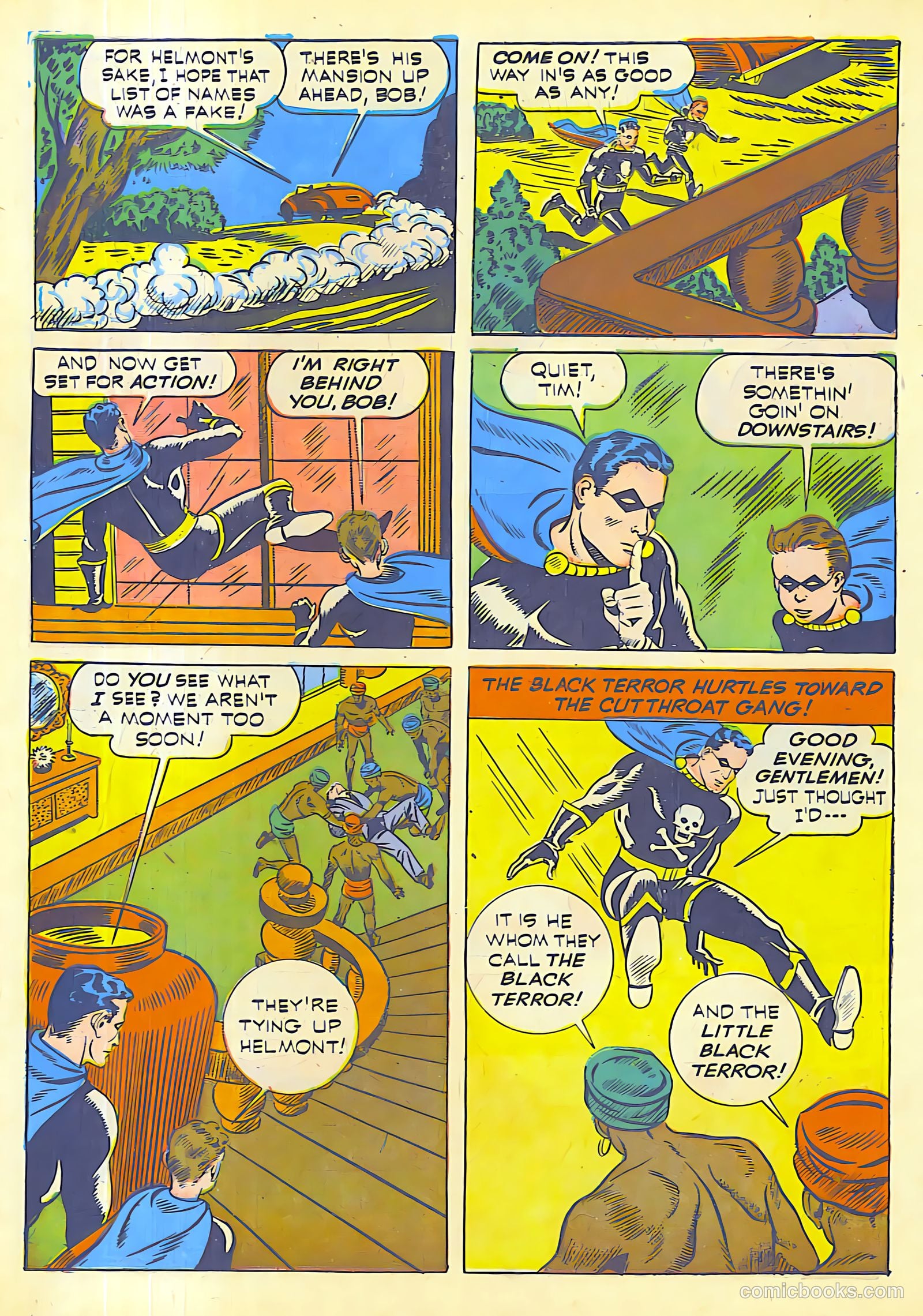 Exciting Comics #15 (1940) — page 9 of 66