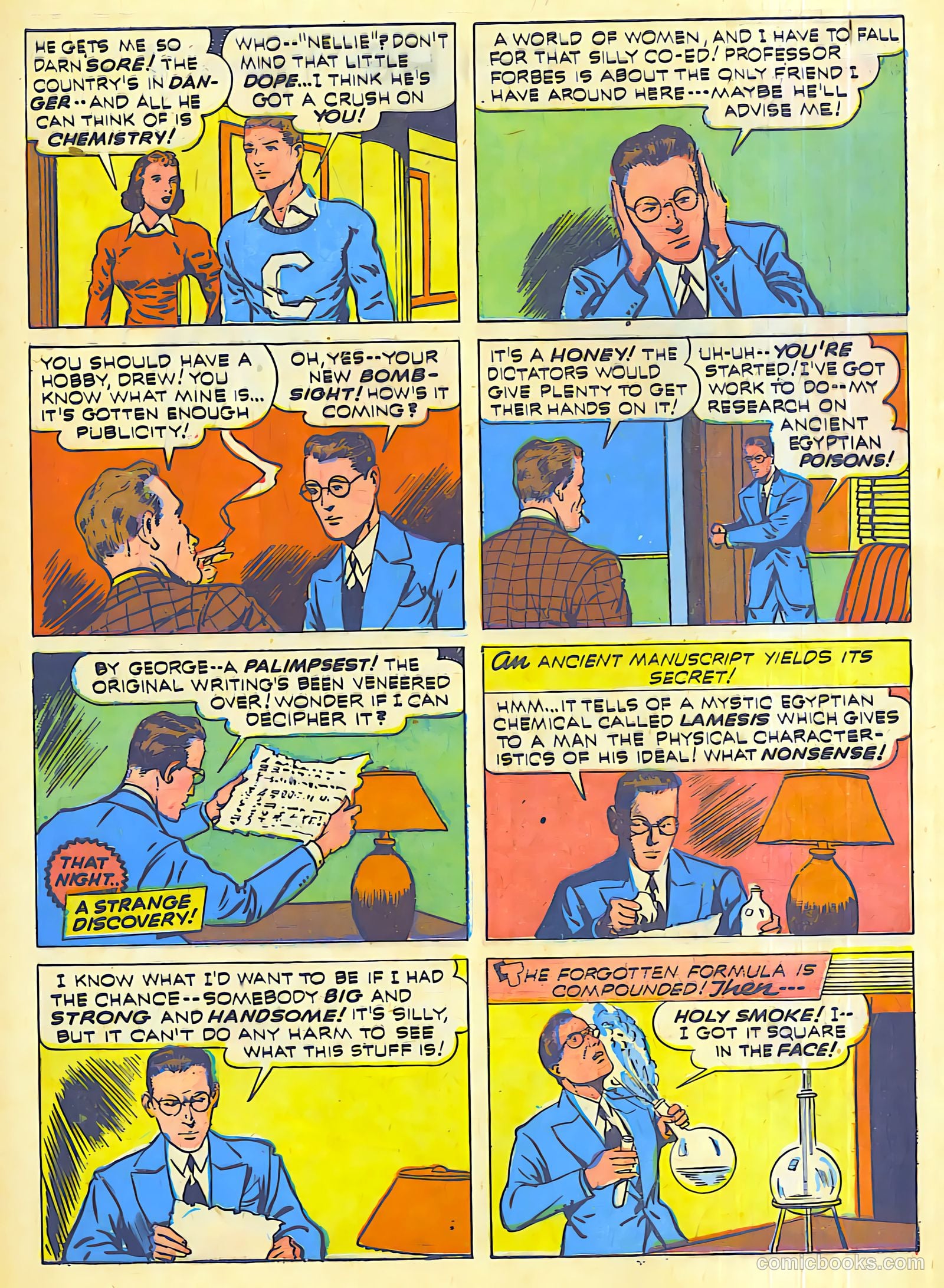 Exciting Comics #15 (1940) — page 17 of 66