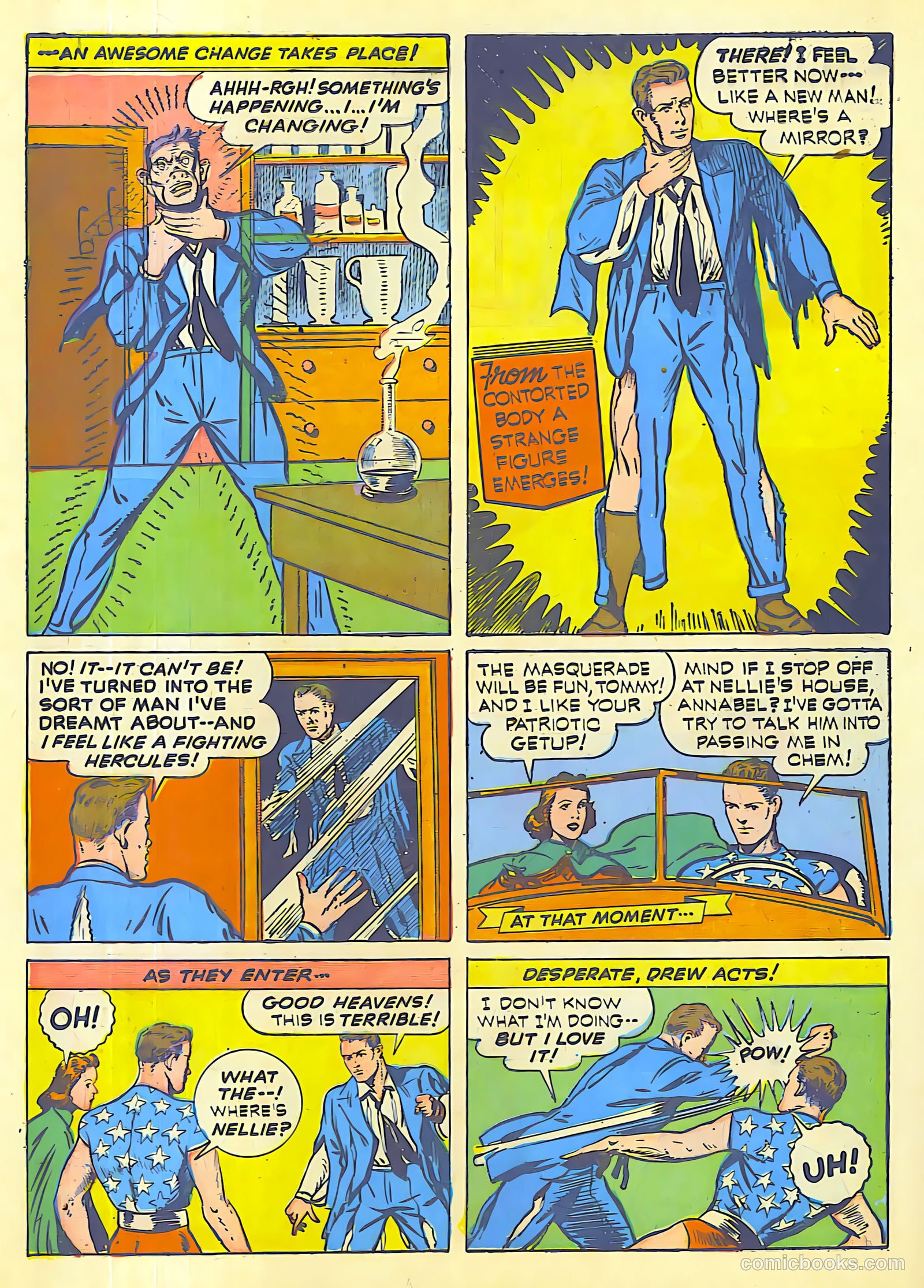 Exciting Comics #15 (1940) — page 18 of 66