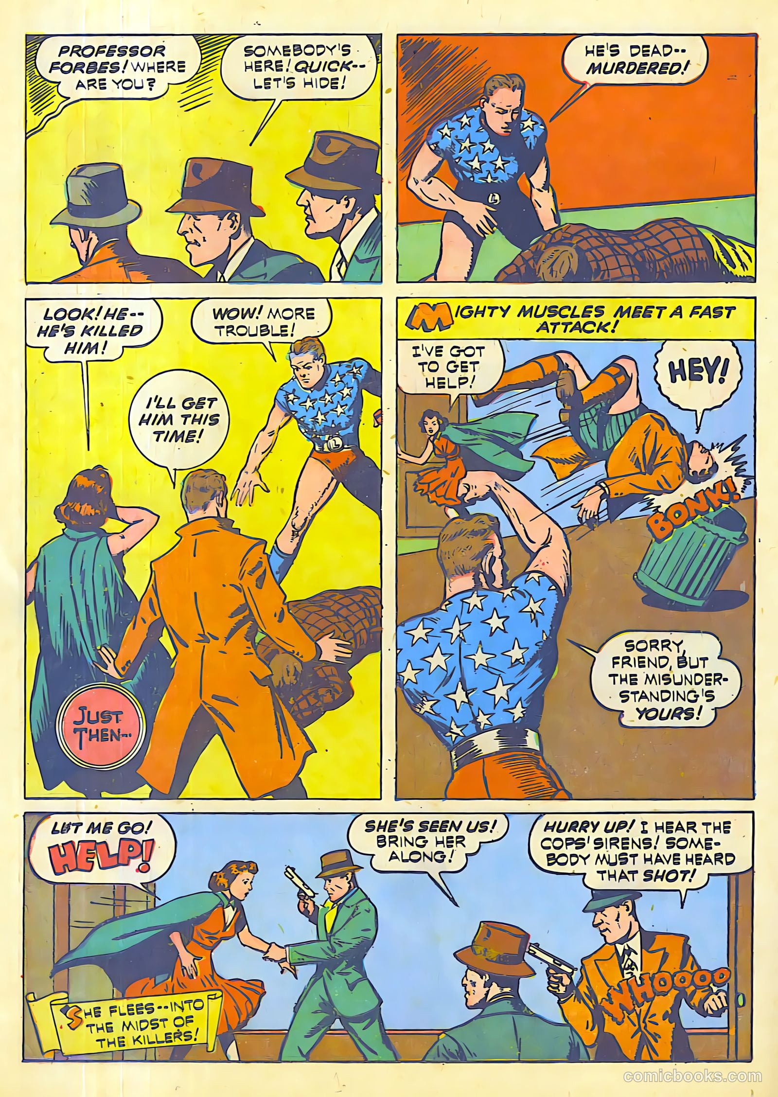 Exciting Comics #15 (1940) — page 20 of 66