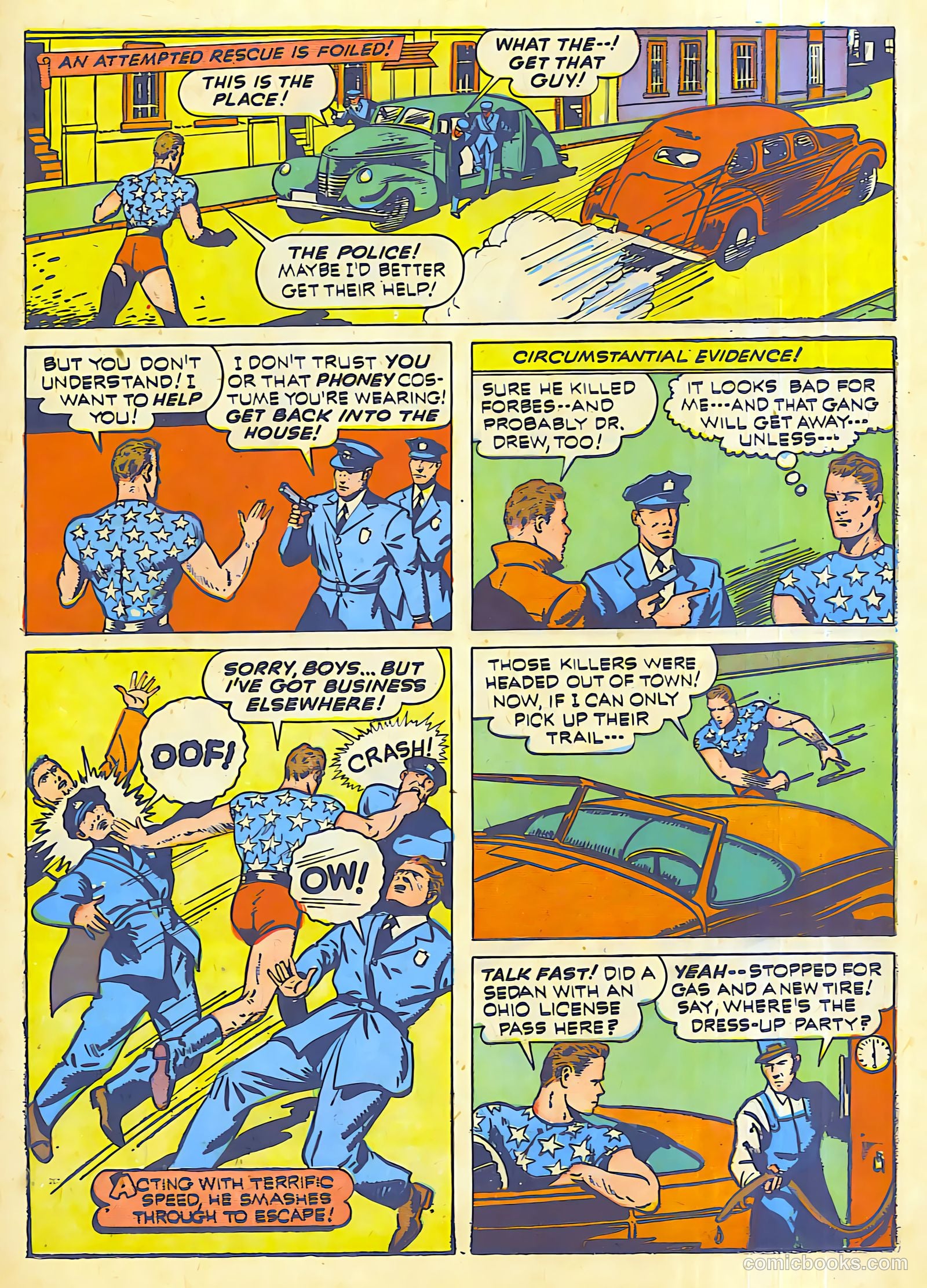Exciting Comics #15 (1940) — page 21 of 66