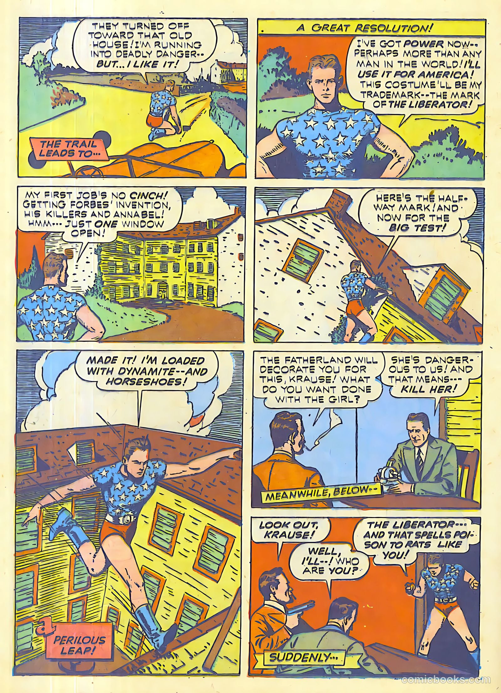 Exciting Comics #15 (1940) — page 22 of 66