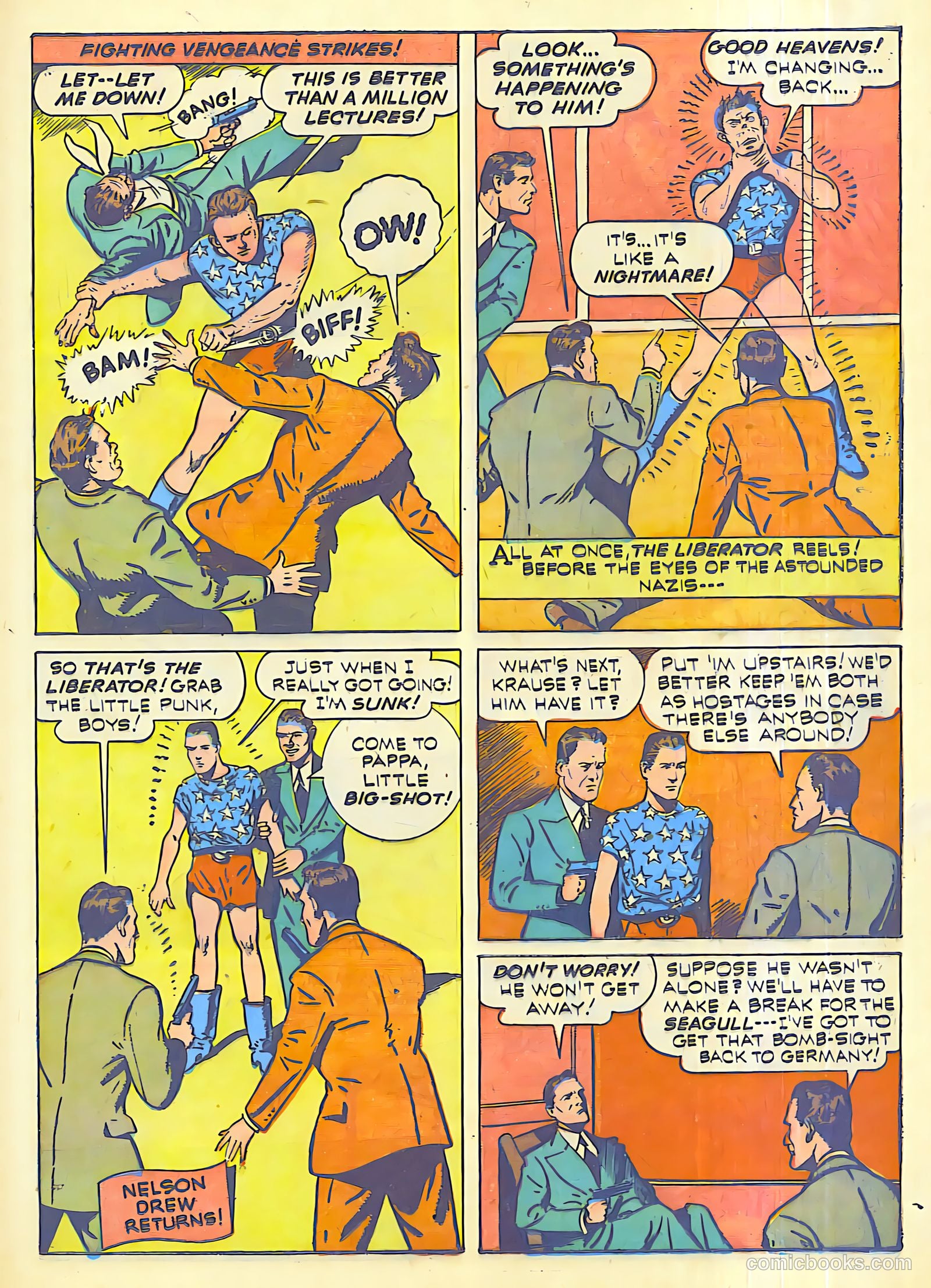 Exciting Comics #15 (1940) — page 23 of 66