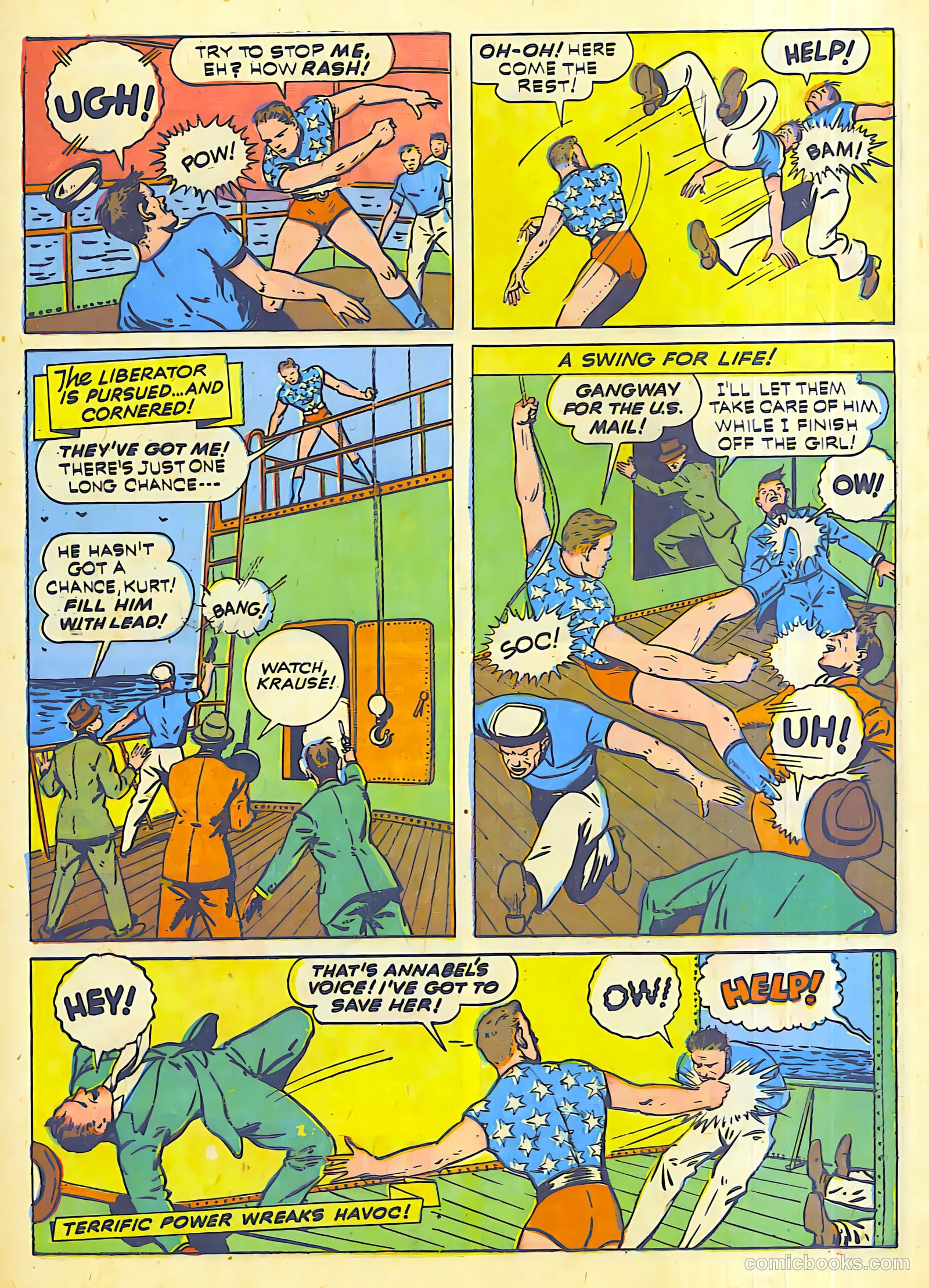 Exciting Comics #15 (1940) — page 25 of 66