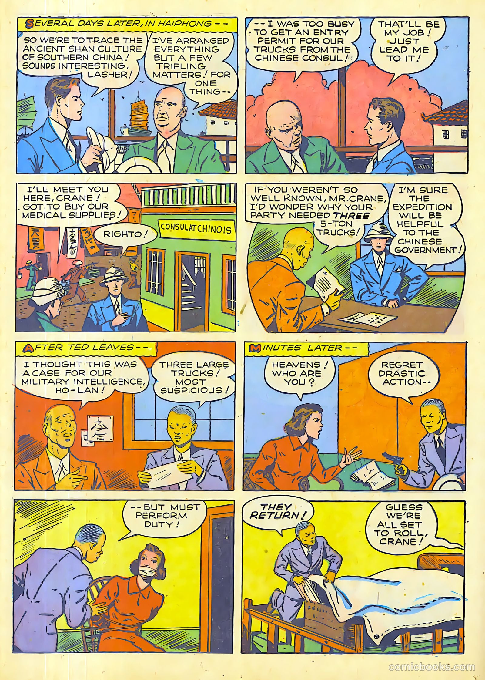 Exciting Comics #15 (1940) — page 28 of 66