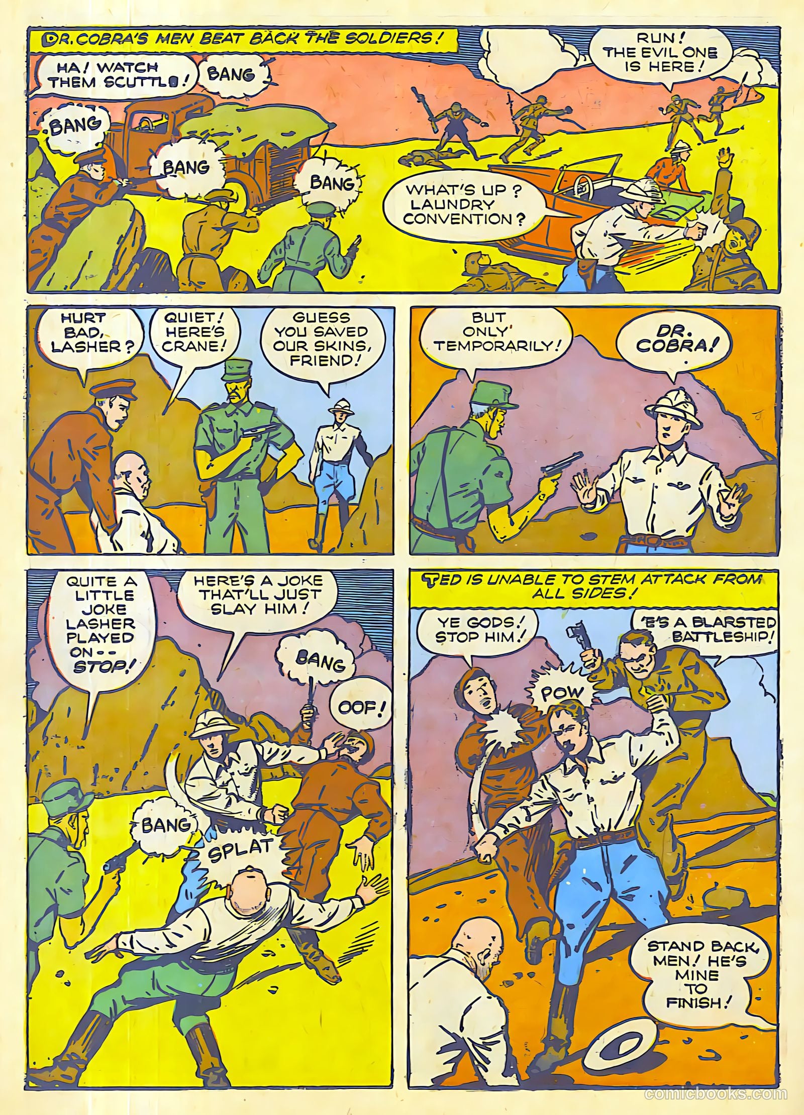 Exciting Comics #15 (1940) — page 32 of 66