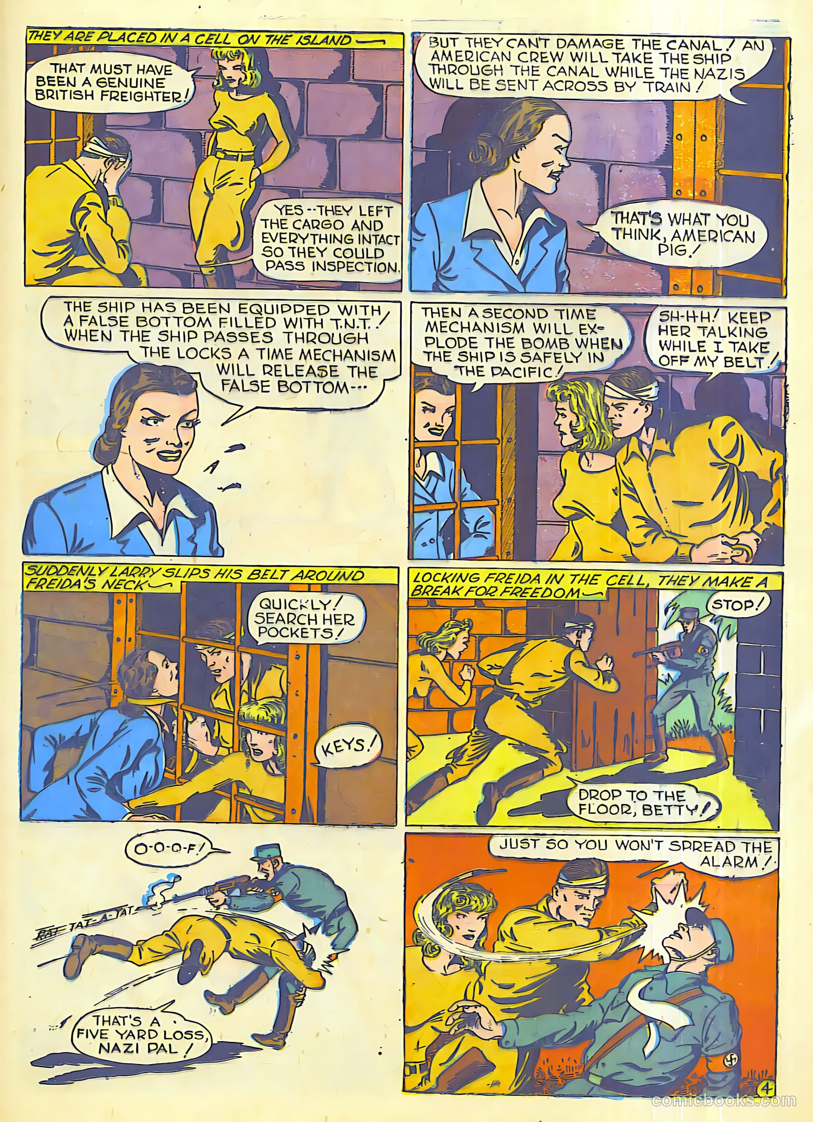 Exciting Comics #15 (1940) — page 39 of 66