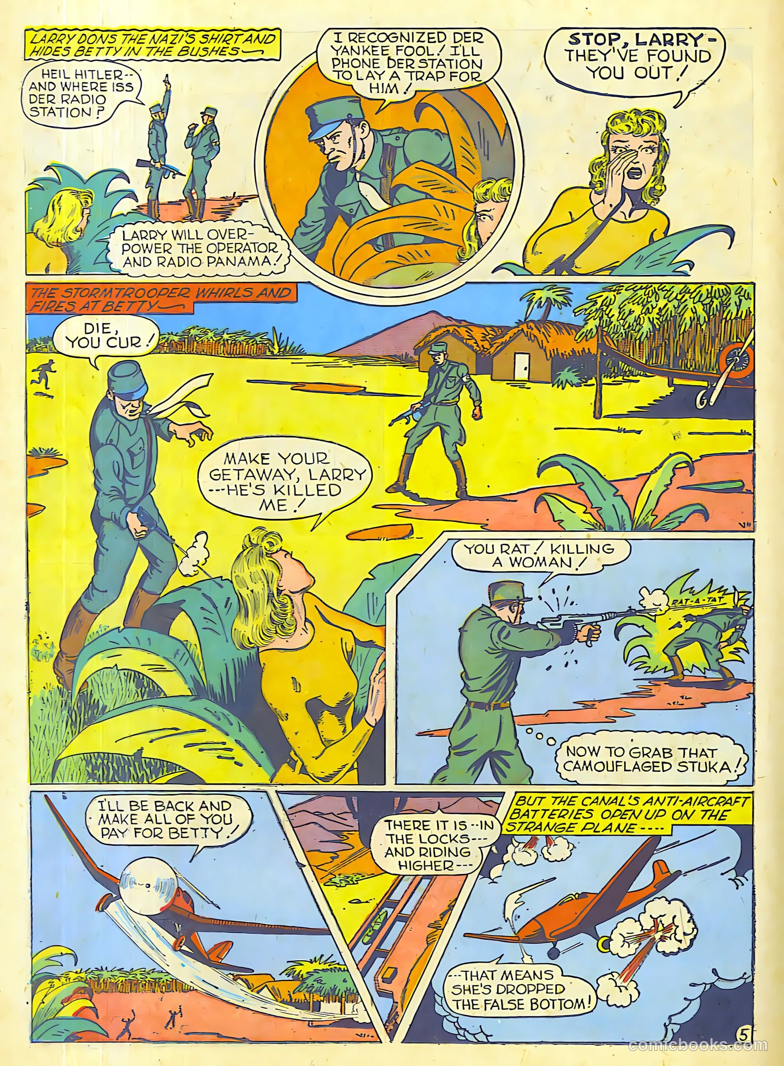 Exciting Comics #15 (1940) — page 40 of 66
