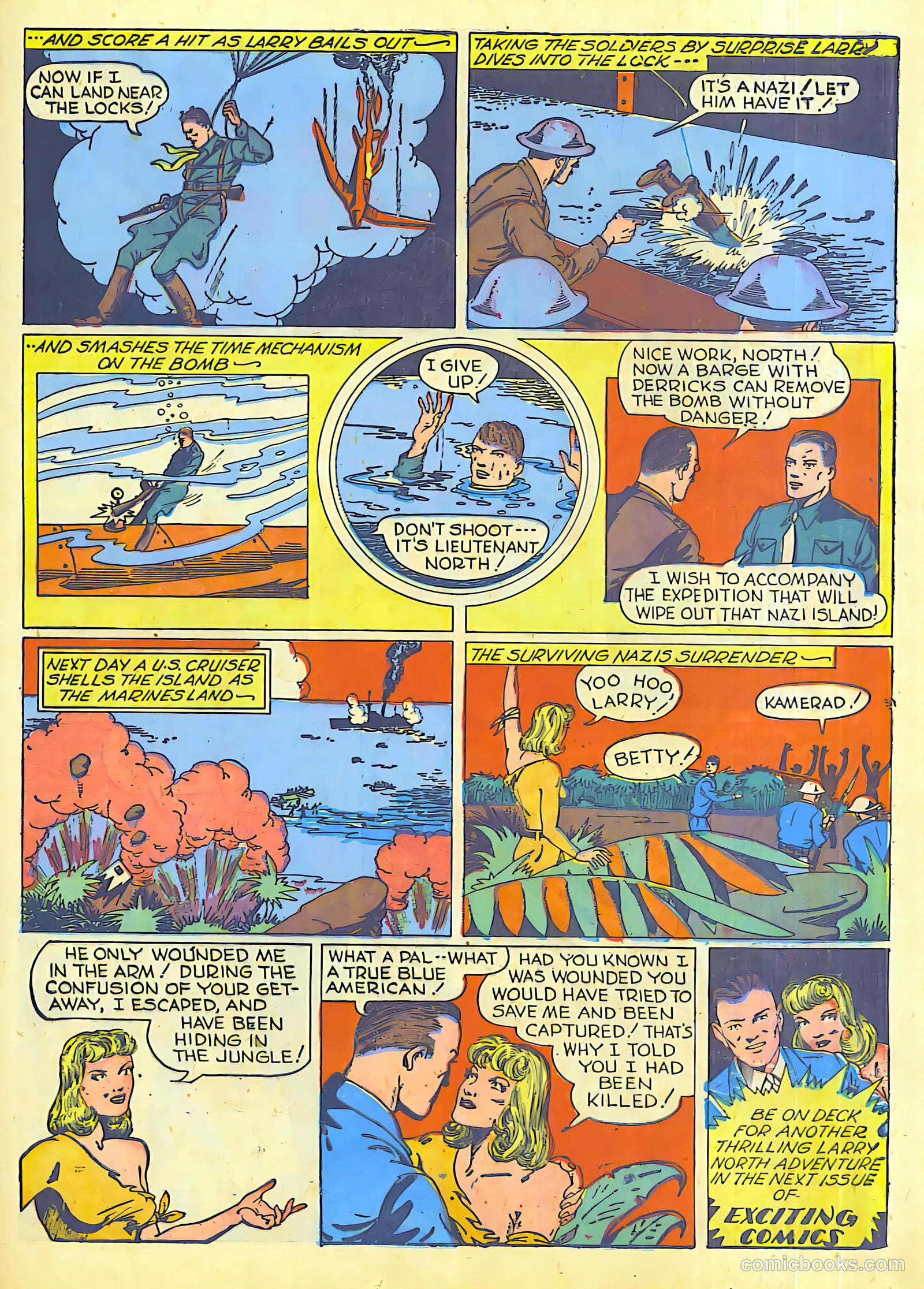 Exciting Comics #15 (1940) — page 41 of 66