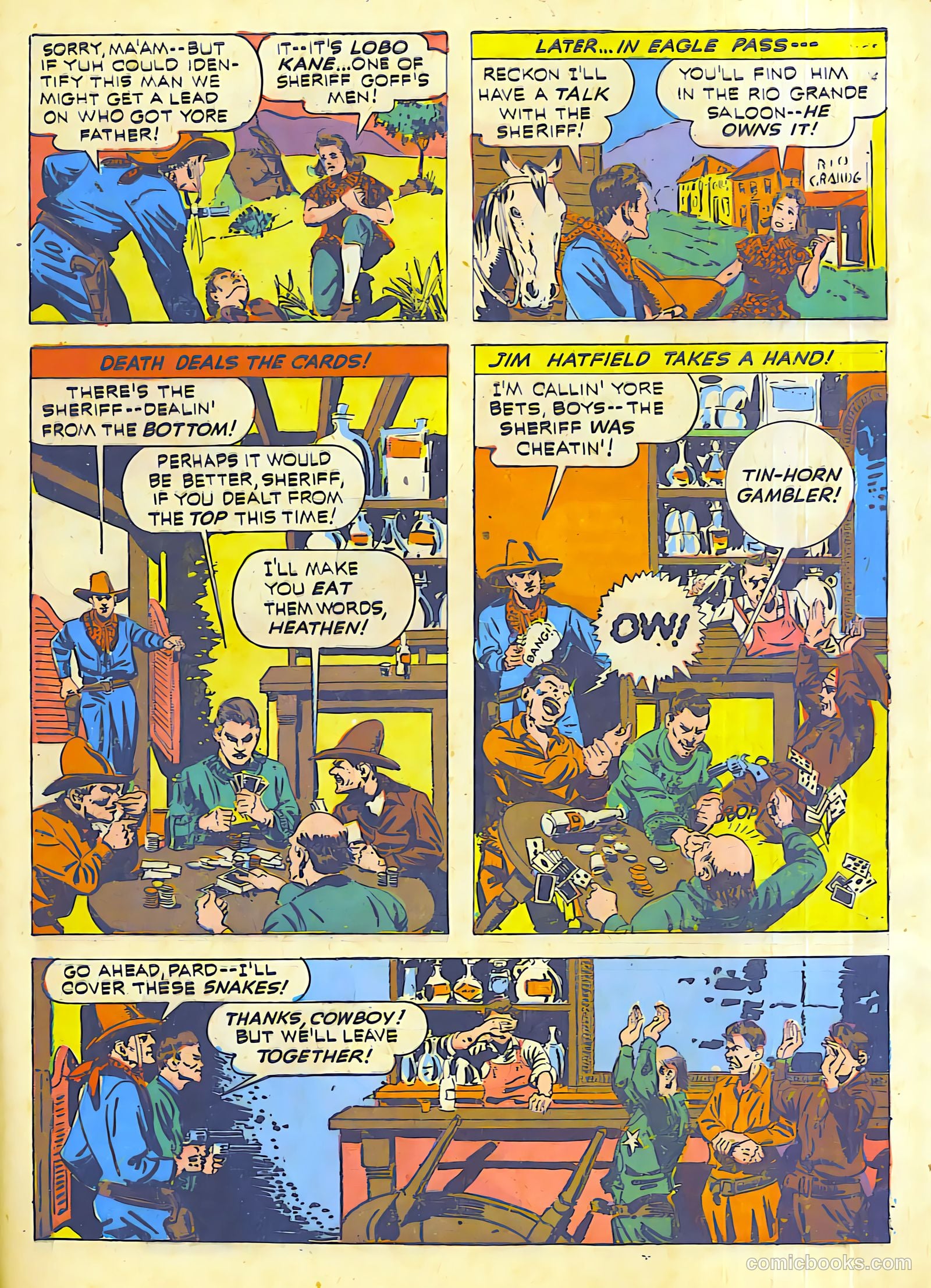 Exciting Comics #15 (1940) — page 57 of 66