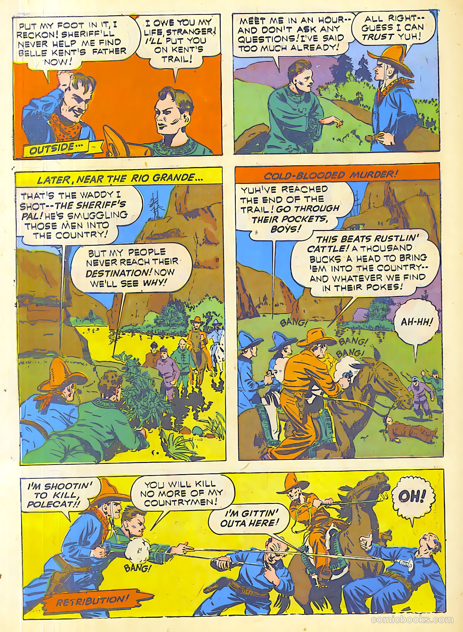 Exciting Comics #15 (1940) — page 58 of 66