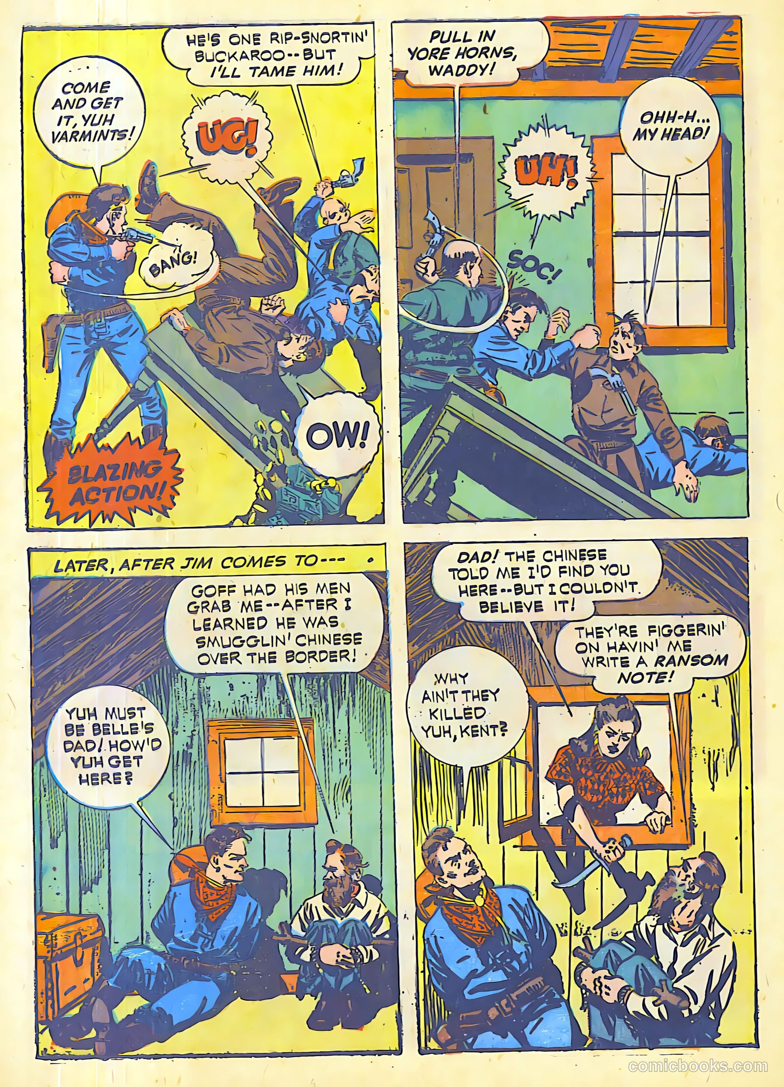 Exciting Comics #15 (1940) — page 60 of 66