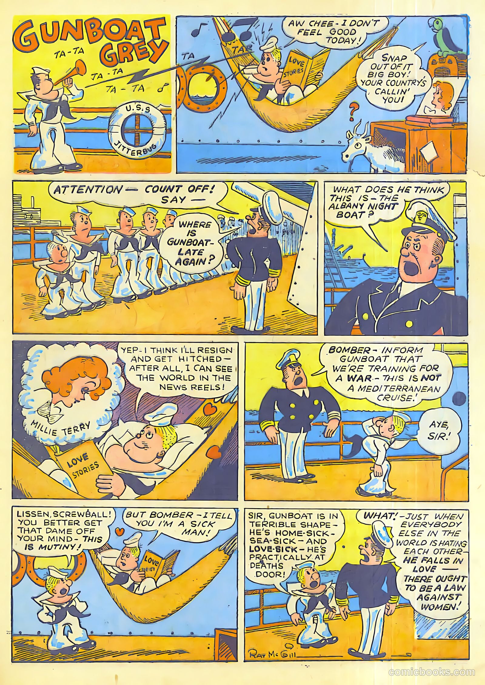 Exciting Comics #15 (1940) — page 63 of 66